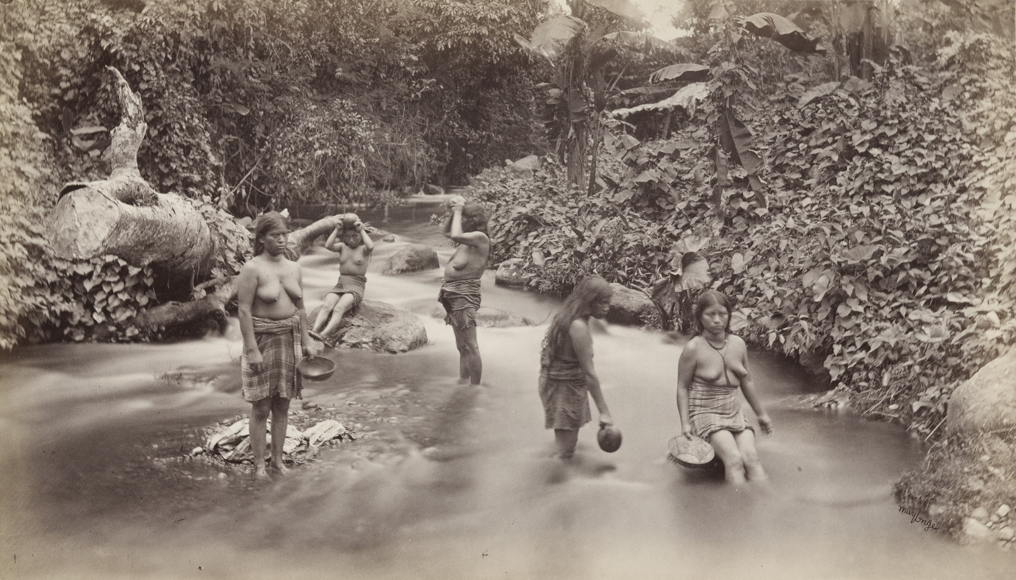 Eadweard J. Muybridge. Evening Recreations of the Coffee Pickers, San Isidro