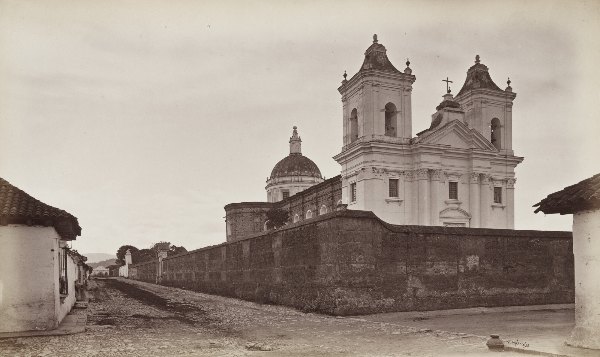 Eadweard J. Muybridge. Church of La Recoleccion, Guatemala