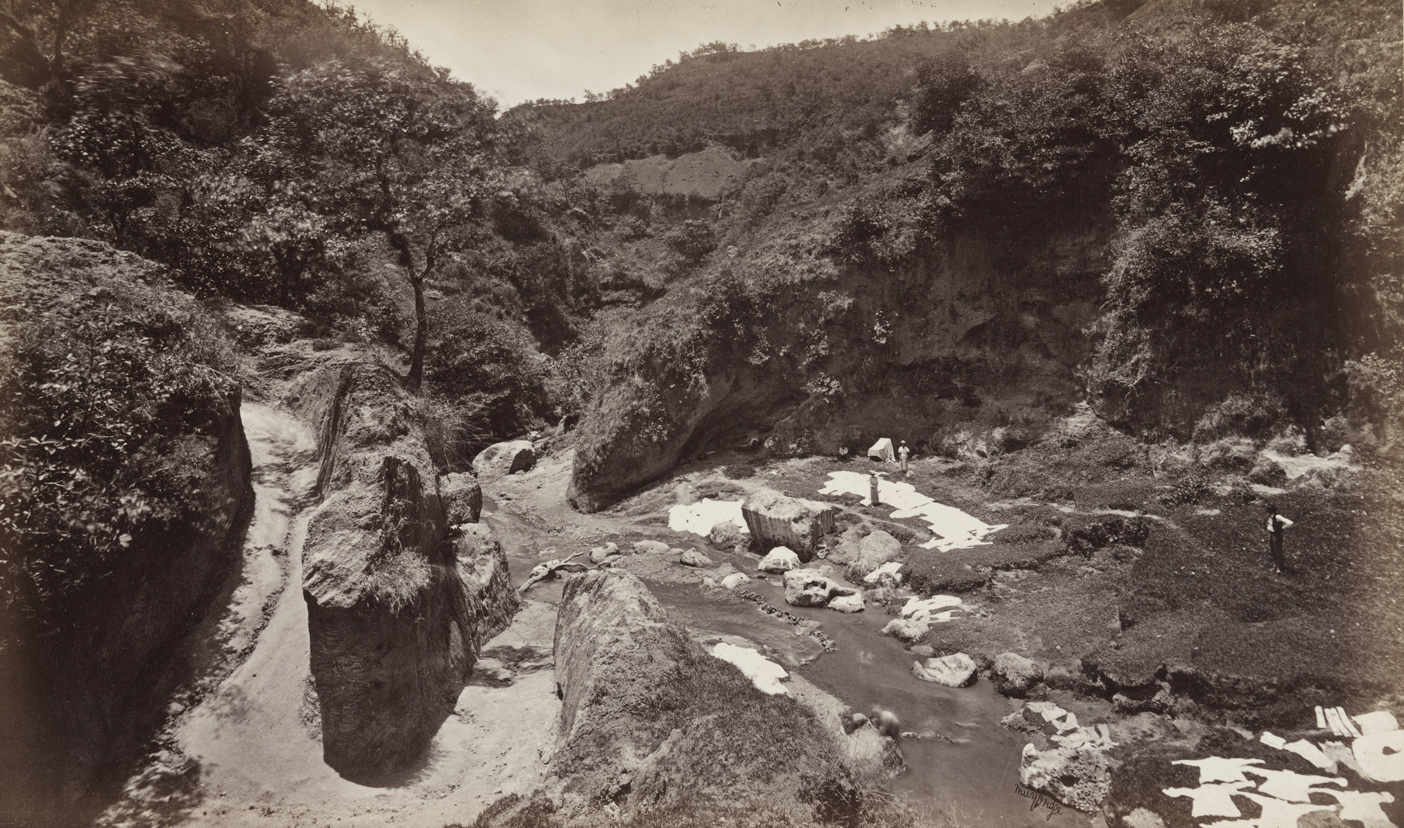 Eadweard J. Muybridge. Baranca of Ynsiensi, Guatemala