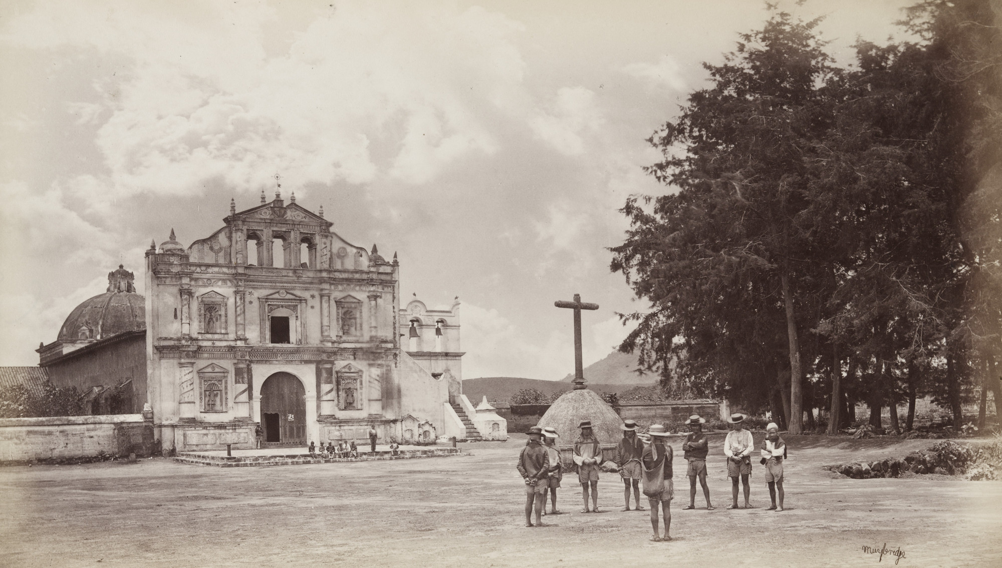 Eadweard J. Muybridge. Indian Church, Santa Maria