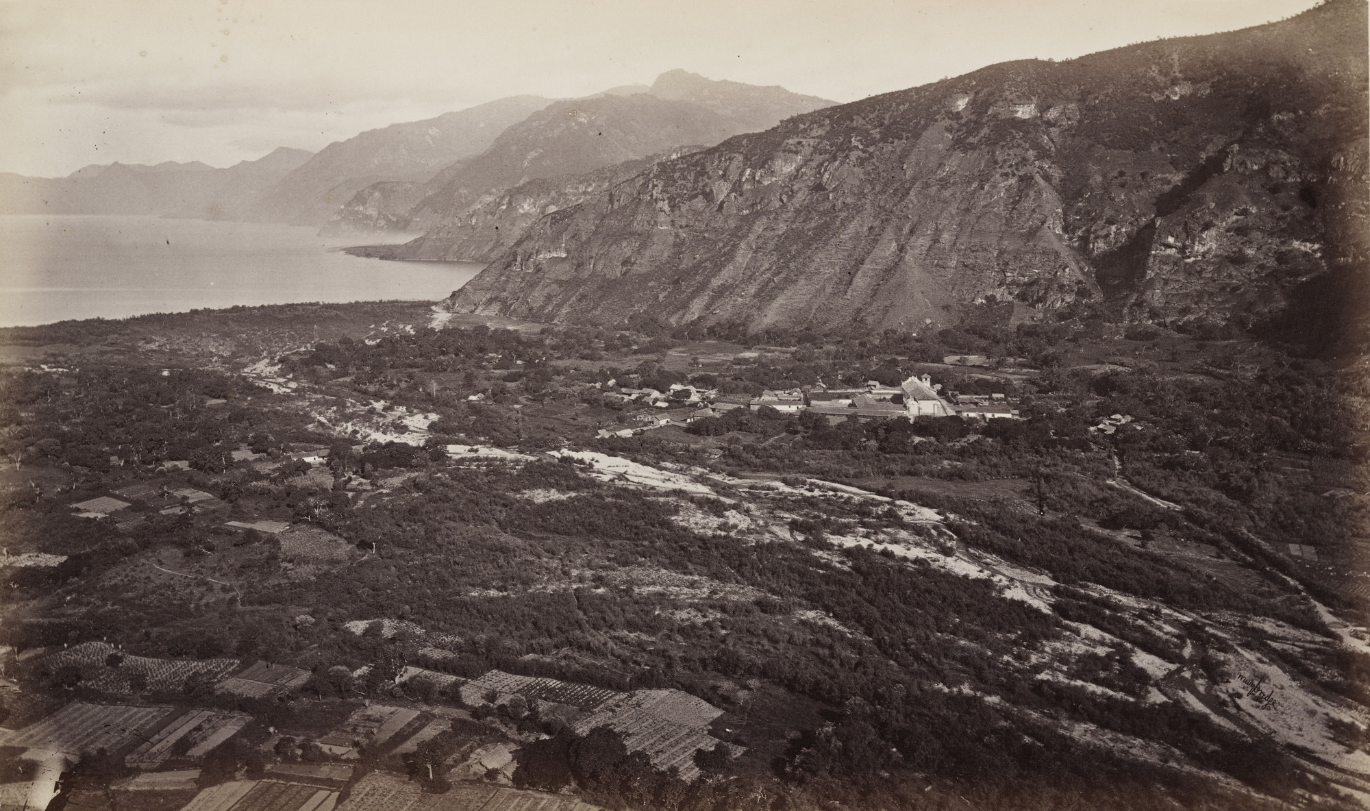 Eadweard J. Muybridge. Valley of Panjachel. 1875