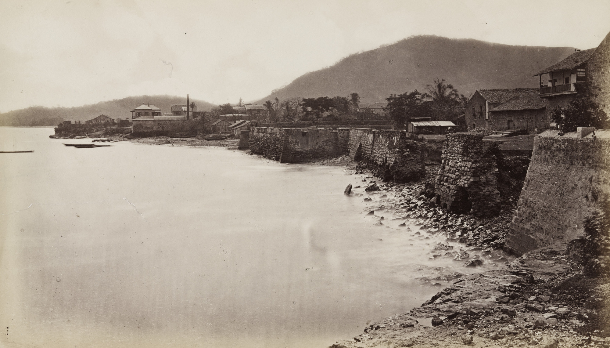 Eadweard J. Muybridge. Around the Walls, Panama. 1875