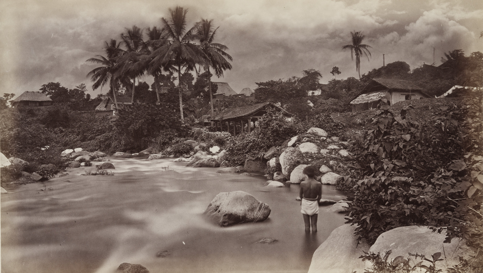 Eadweard J. Muybridge. Rio Mazatenango