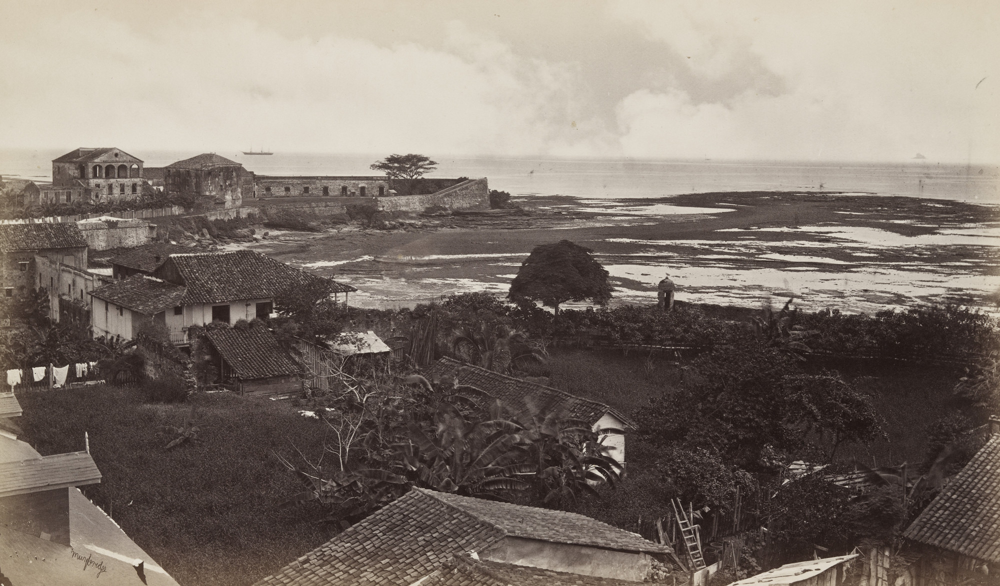 Eadweard J. Muybridge. Bay of Panama from Grand Hotel. 1875