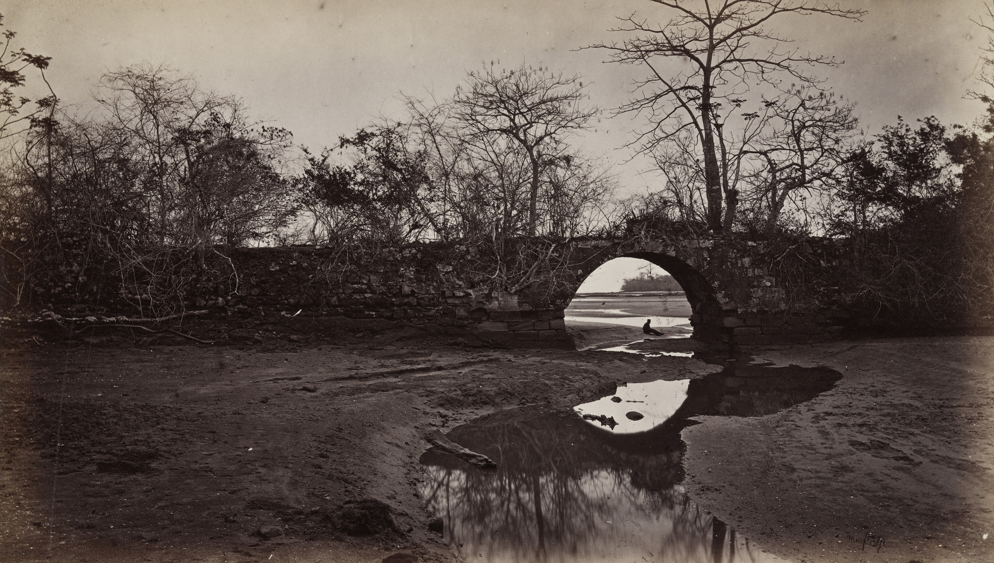Eadweard J. Muybridge. Bridge near the Beach, Old Panama