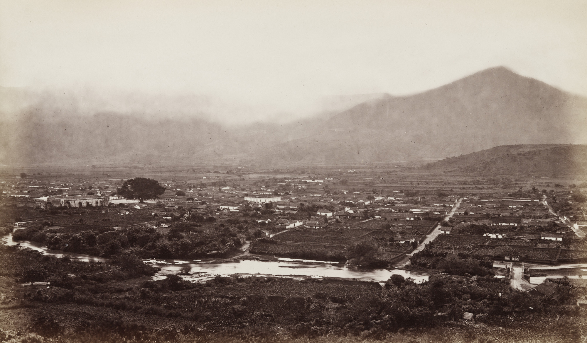 Eadweard J. Muybridge. Amatitlán