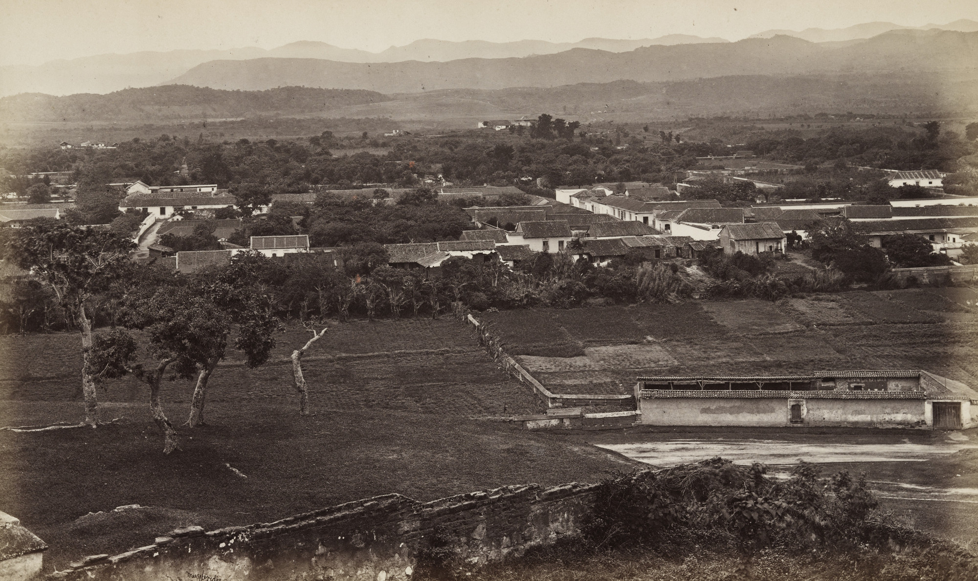 Eadweard J. Muybridge. Environs of City of Guatemala