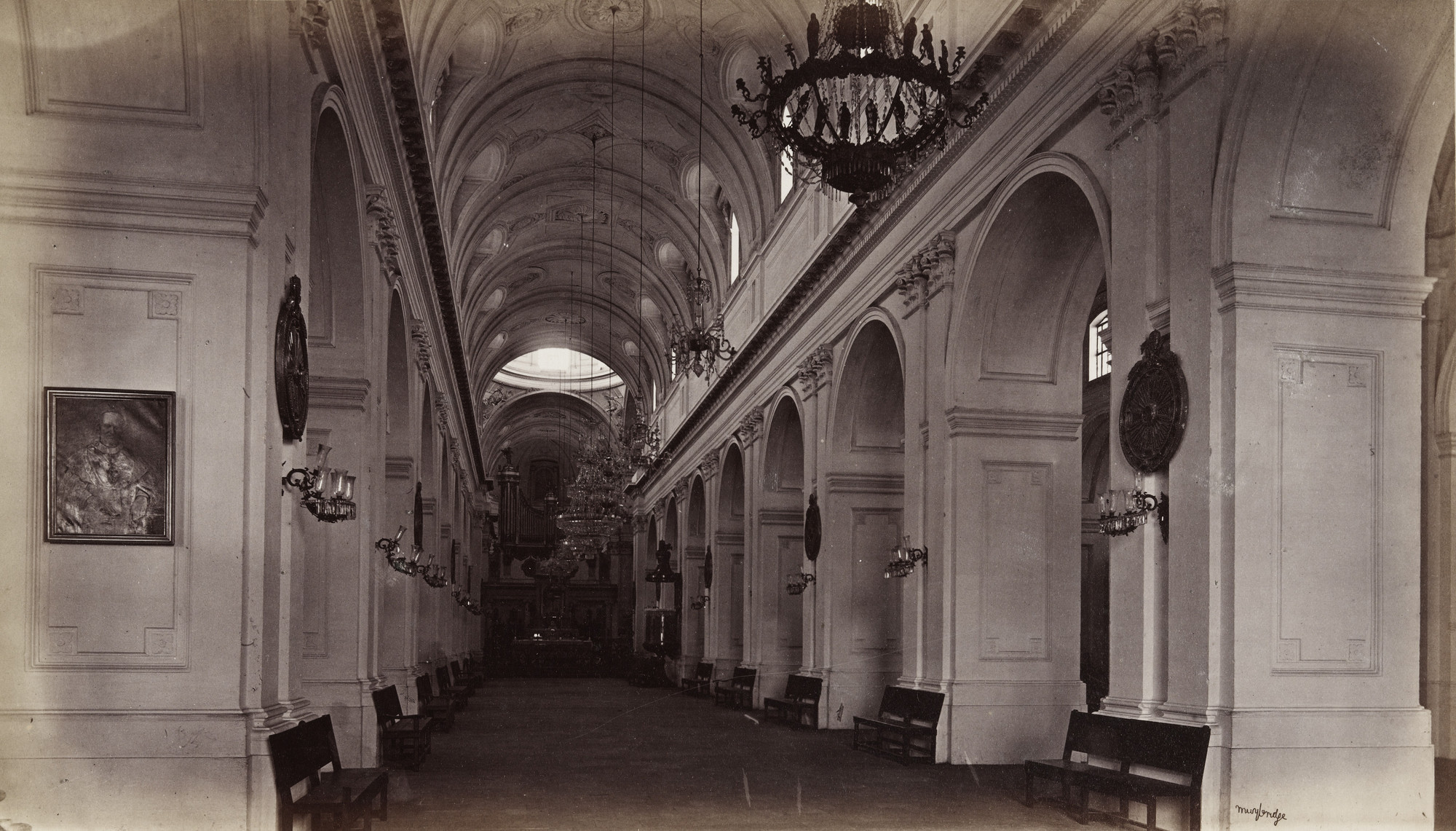 Eadweard J. Muybridge. Cathedral, Guatemala