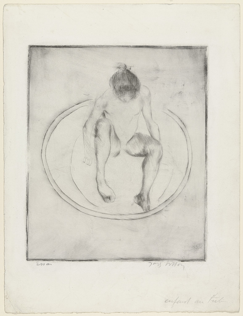 Child in a Tub (Enfant au tub)