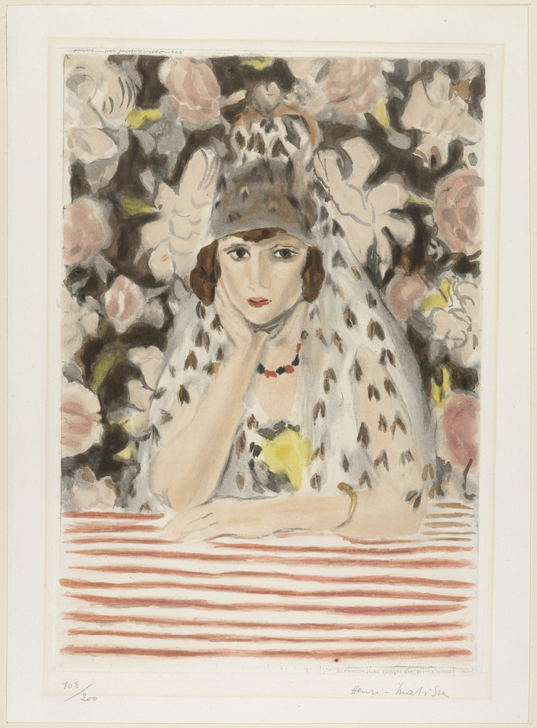 The Spaniard (L'Espagnole), after Matisse