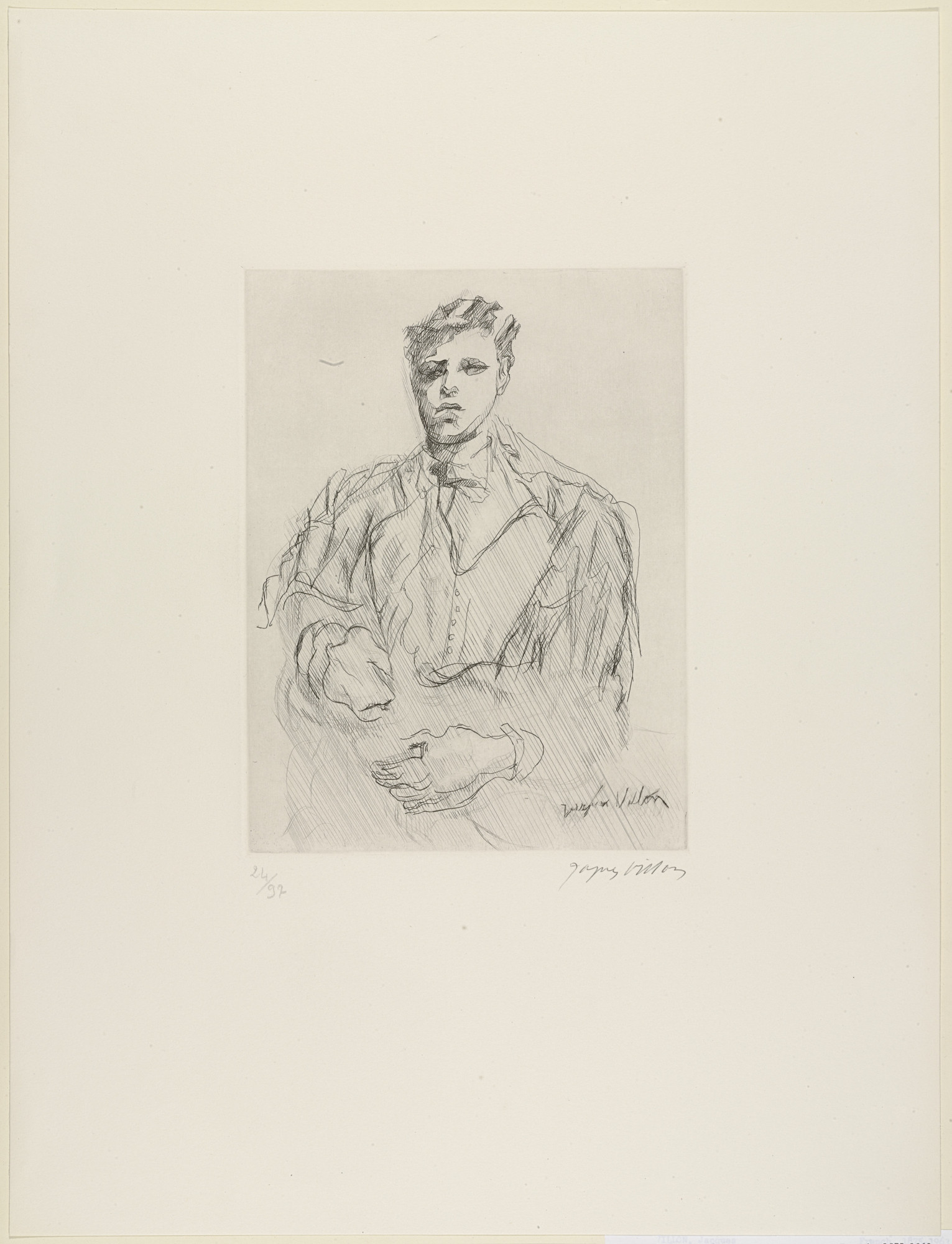Jacques Villon. Arthur Rimbaud