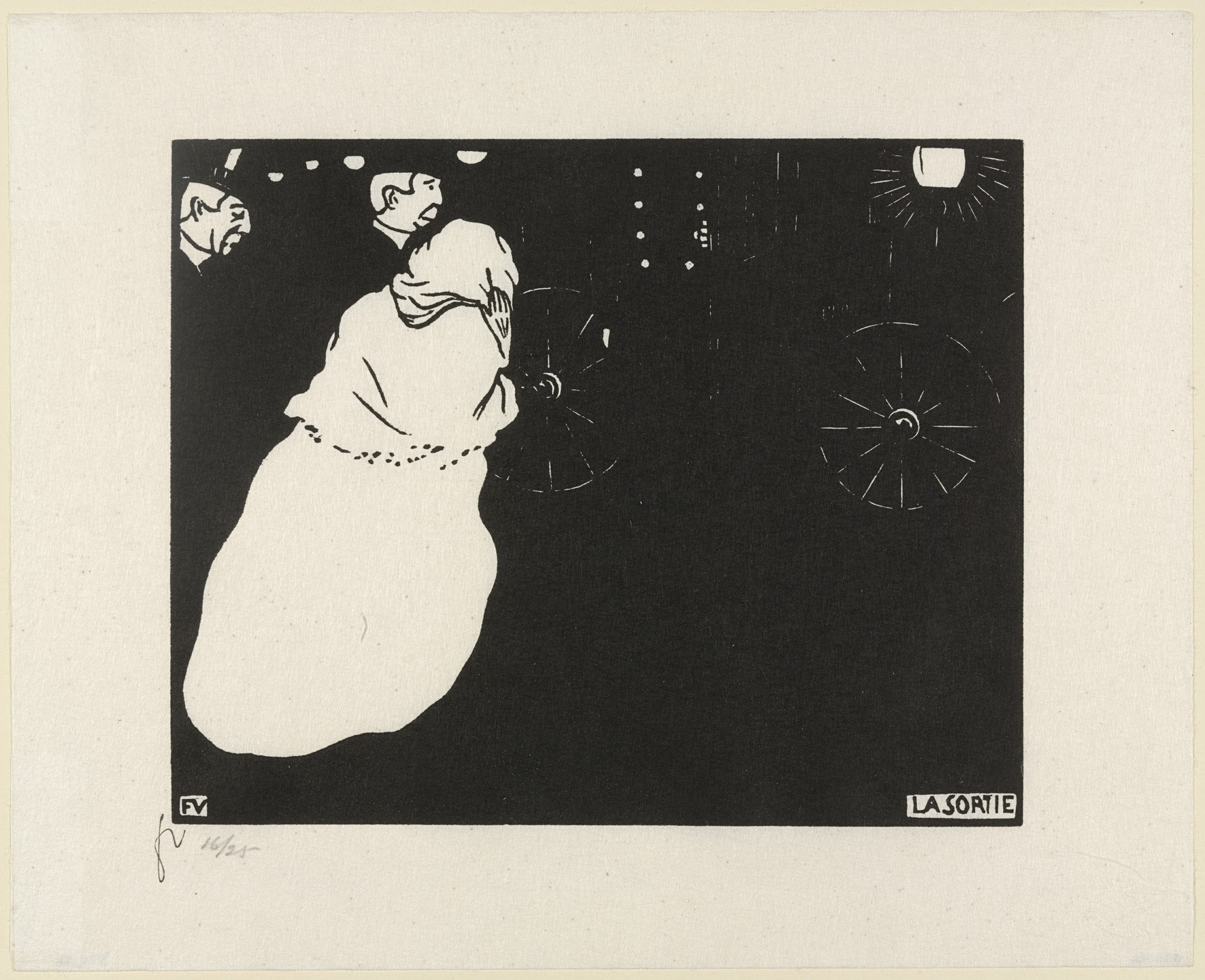 Félix Vallotton. An Evening Out. 1895