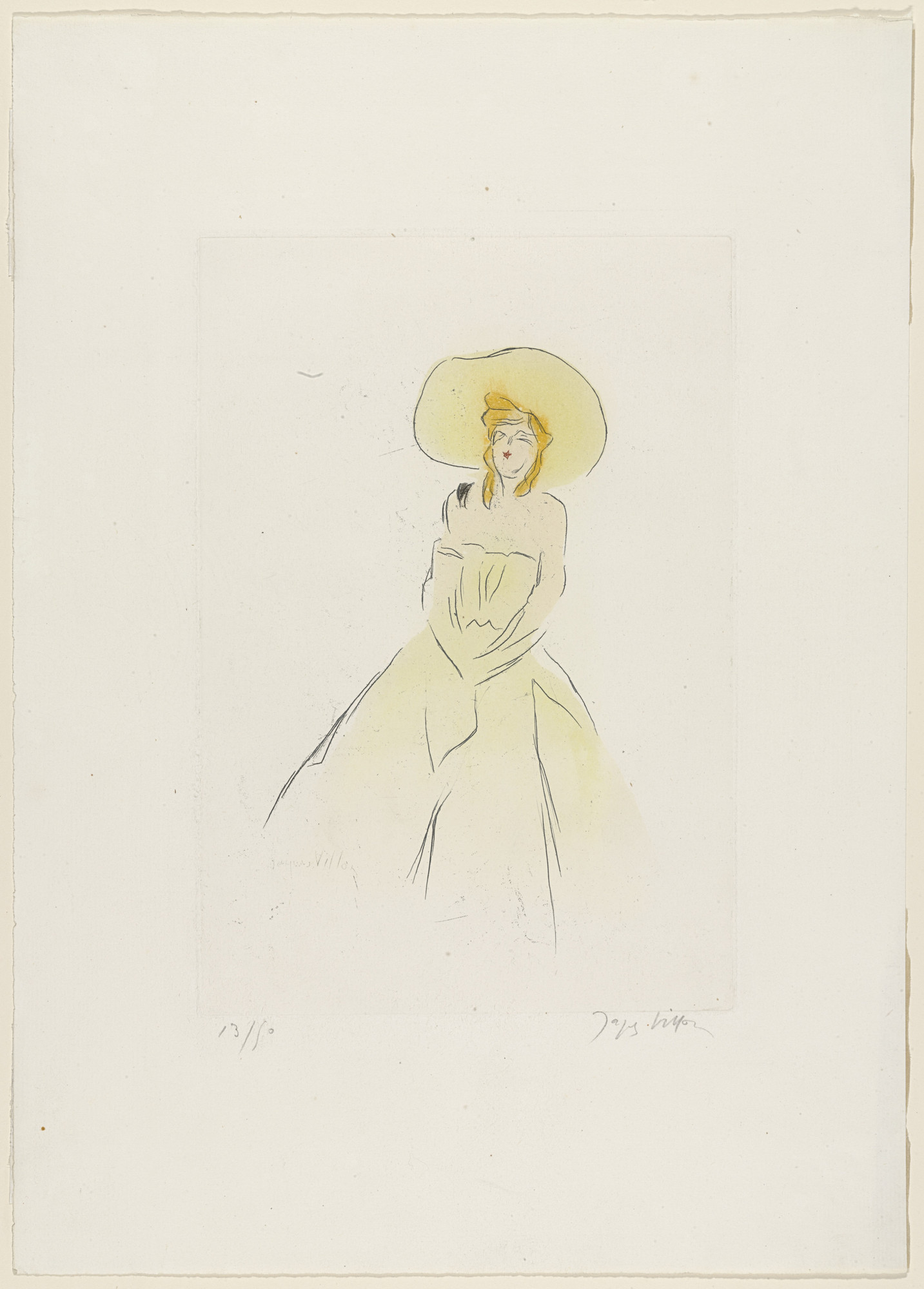 Jacques Villon. Café Concert