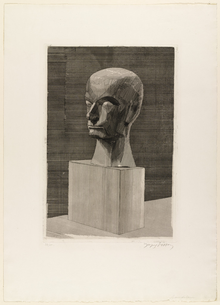 Baudelaire with a Pedestal (Baudelaire avec le socle)