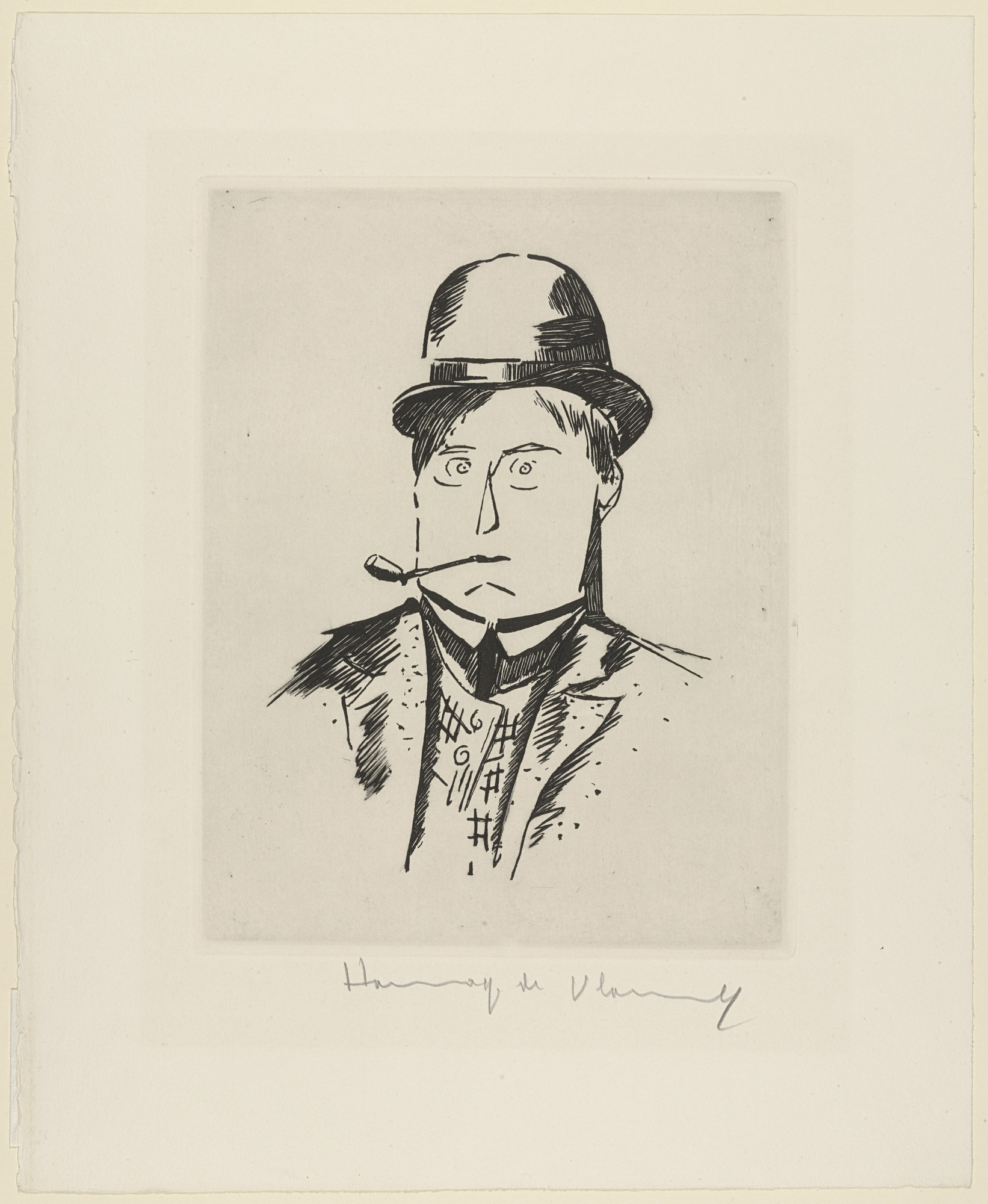 Maurice de Vlaminck. Self-Portrait. c. 1908 | MoMA