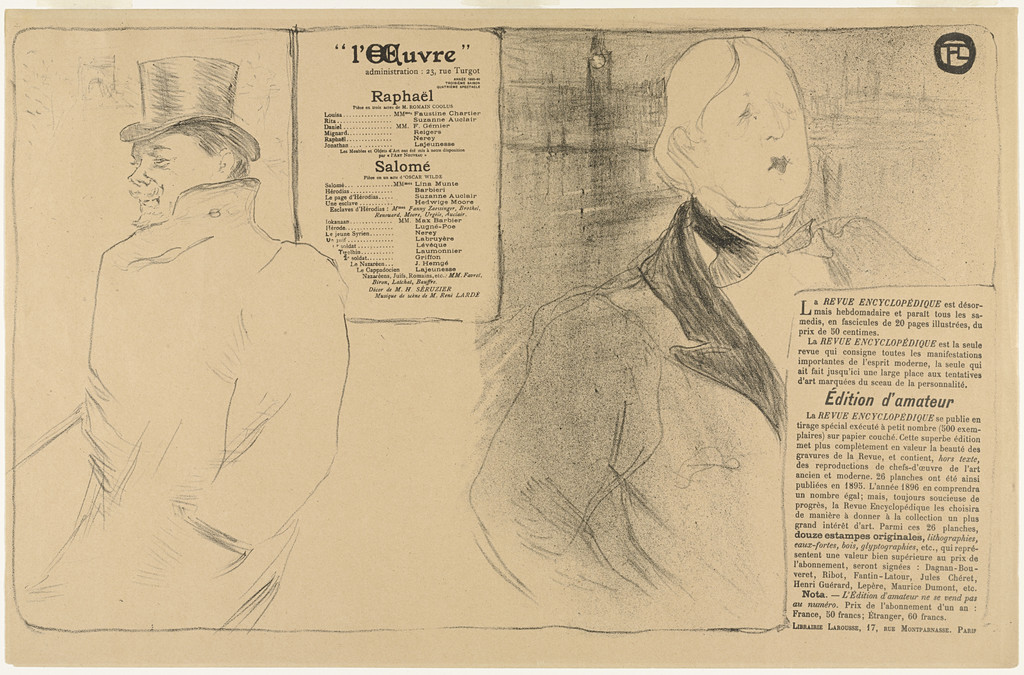 Oscar Wilde et Romain Coolus
