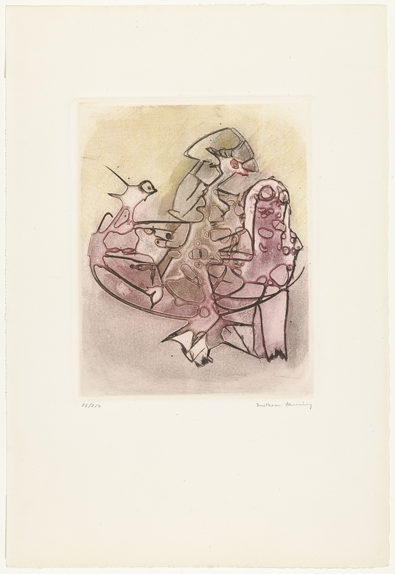 Dorothea Tanning. Orphans from Dorothea Tanning: Bilder, Gouaches, Zeichnungen 1957-1963