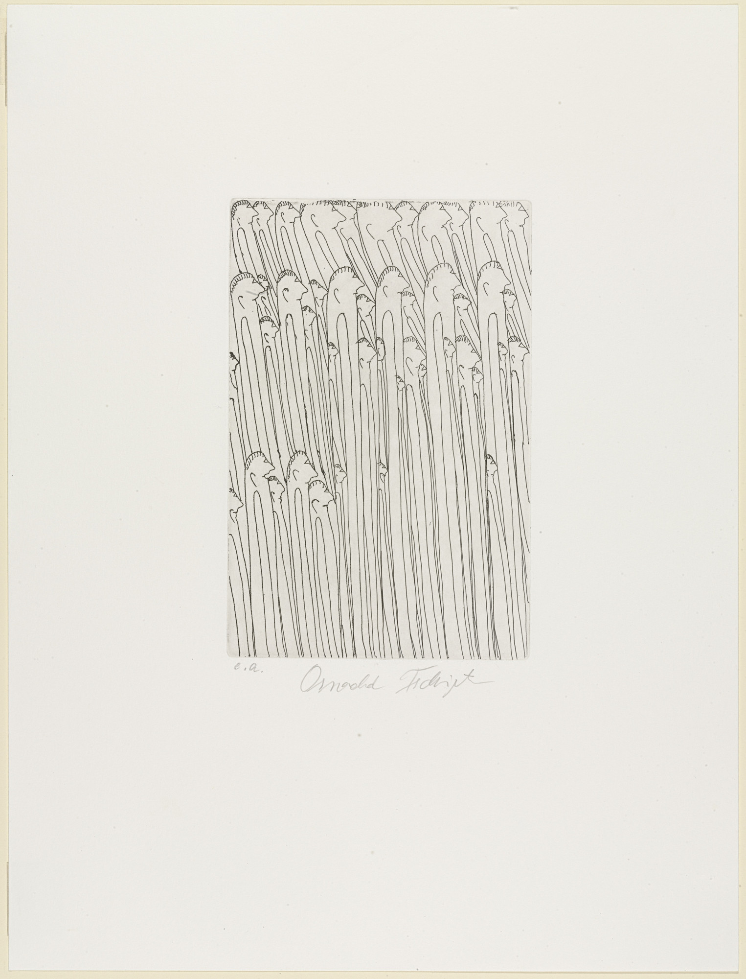Oswald Tschirtner. Untitled
