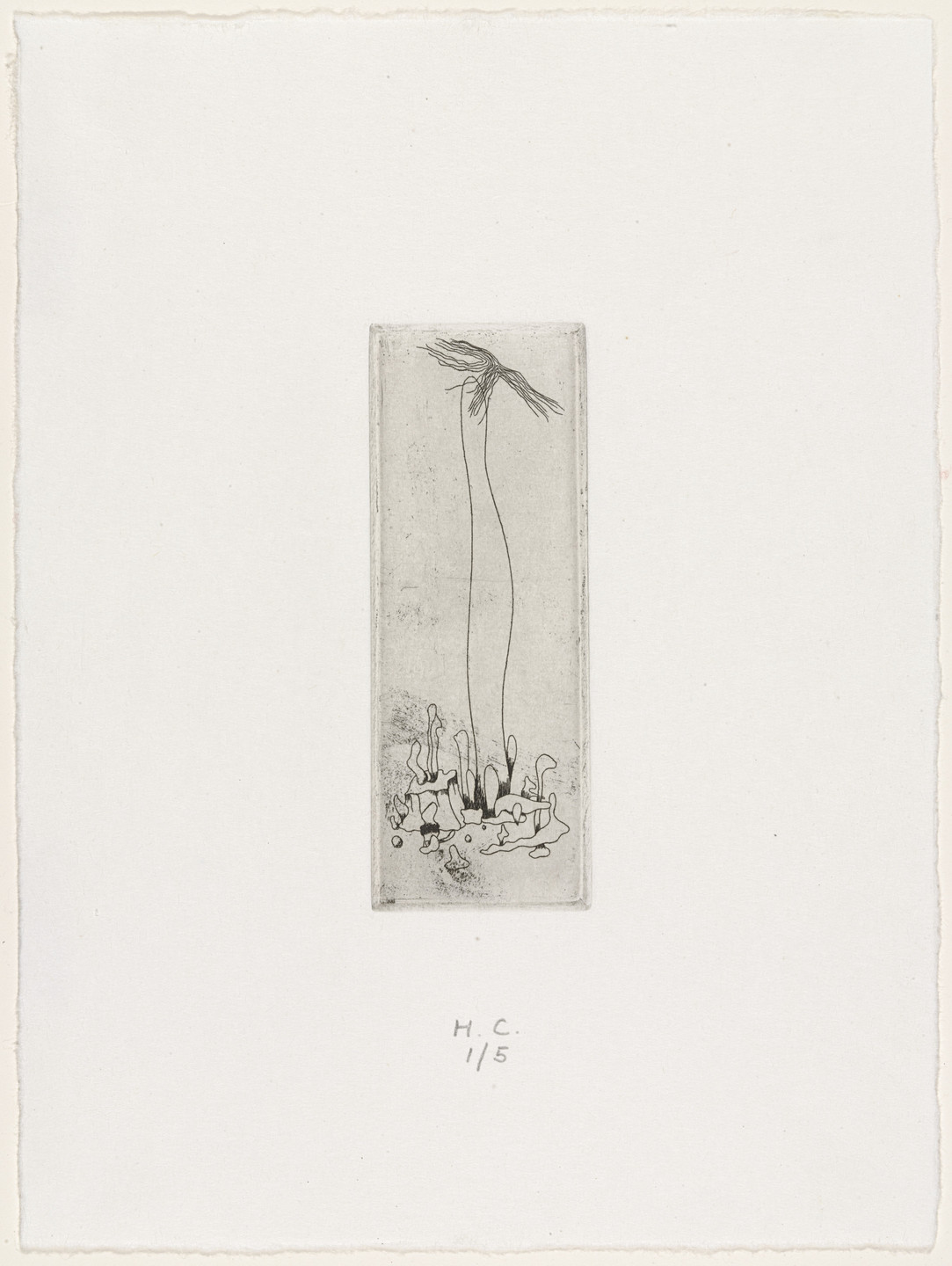 Yves Tanguy. Yves Tanguy: The Graphic Work (Yves Tanguy: Das Druckgraphische Werk). 1976 (print executed 1939)
