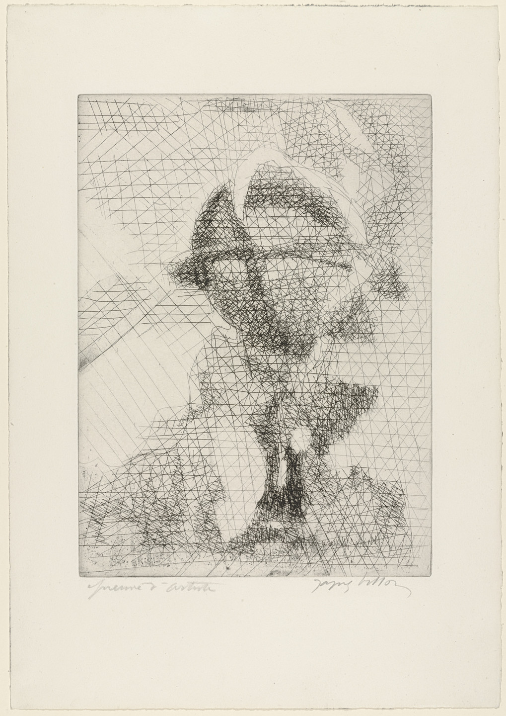 Jacques Villon. Globe (Globe céleste, le ciel). 1944