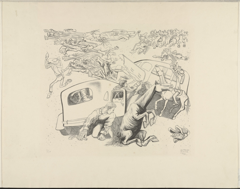 Conflict in Zócalo (Lucha en el Zócalo)