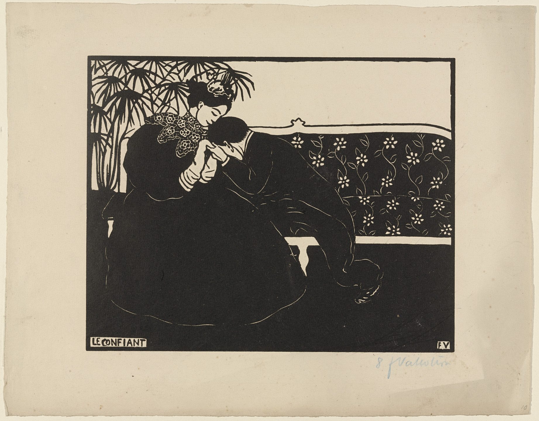 Félix Vallotton. A Trusting Man. 1895