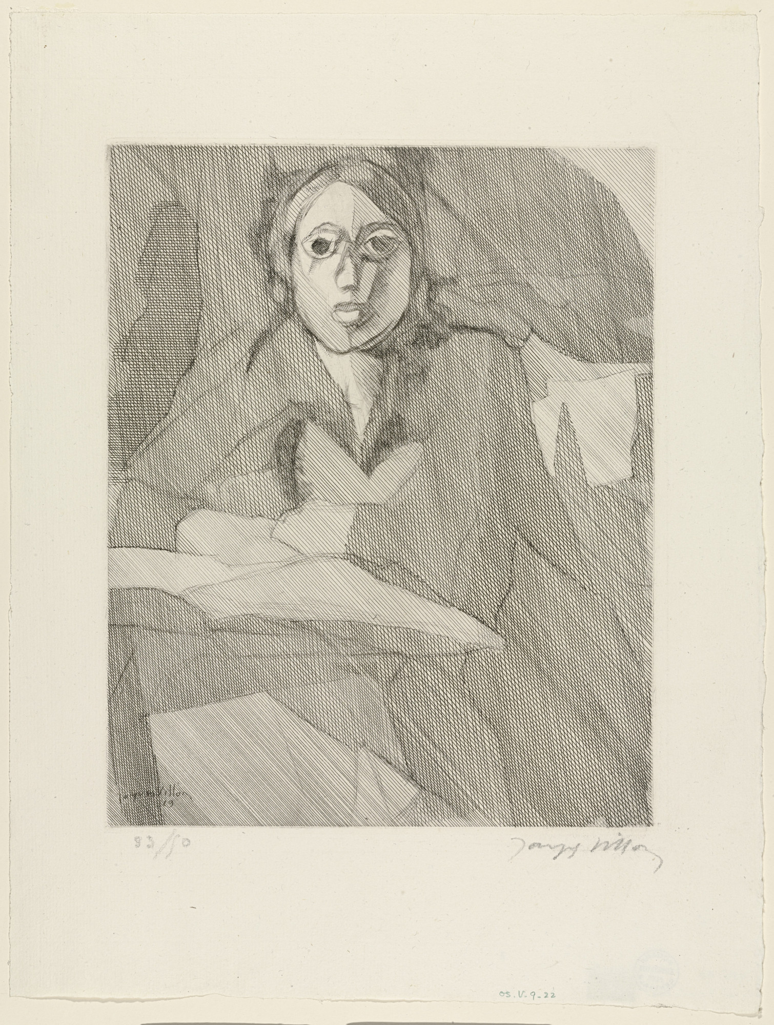 Jacques Villon Student Reading Ecoliere Lisant 1929 Moma Jacques Villon Student Reading Ecoliere Lisant 1929 Moma