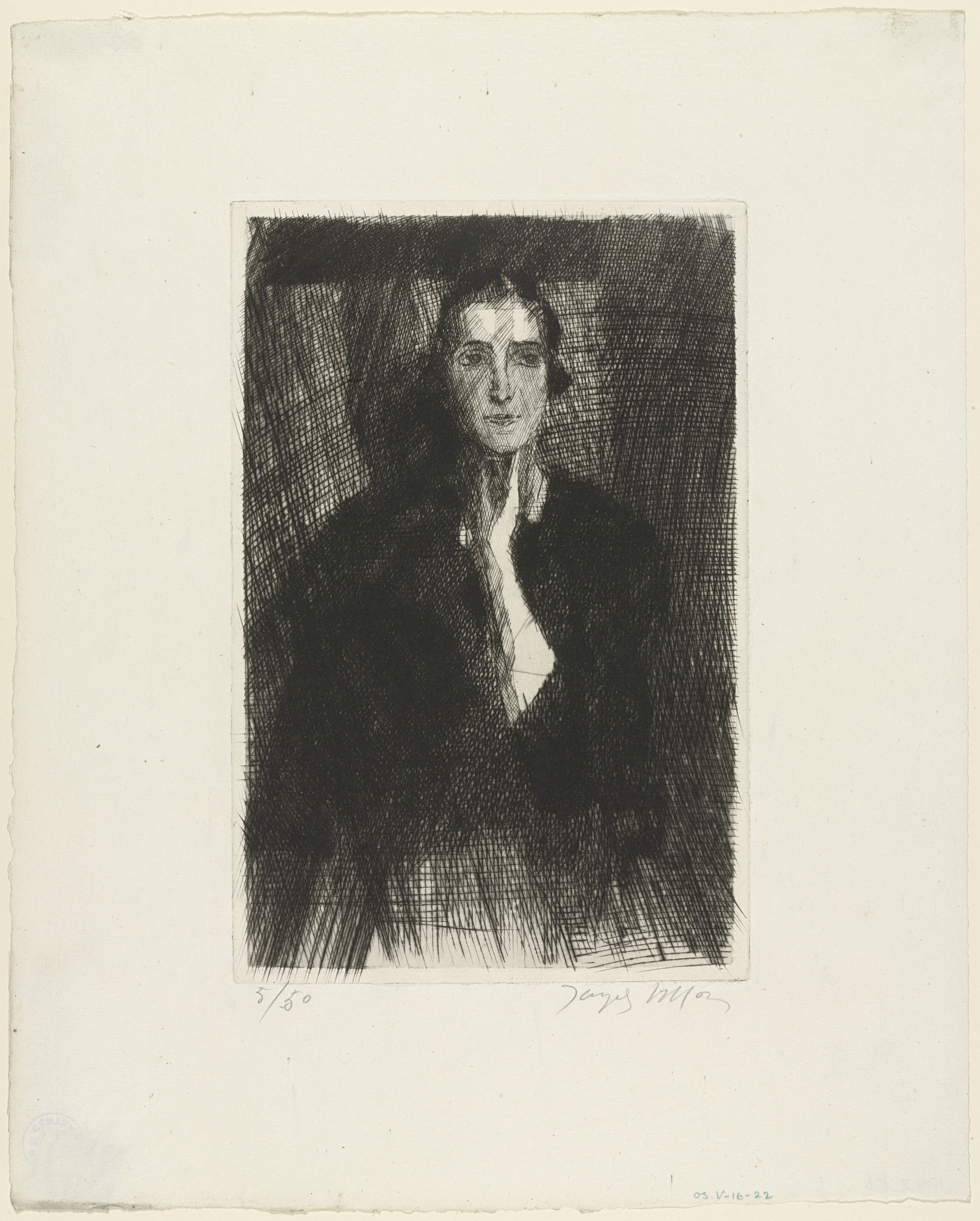 Jacques Villon. Madame Paul Petit