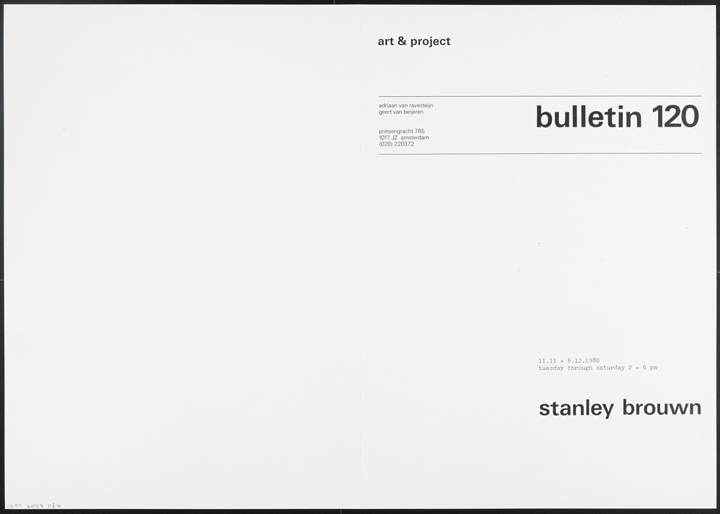 Art & Project Bulletin #118