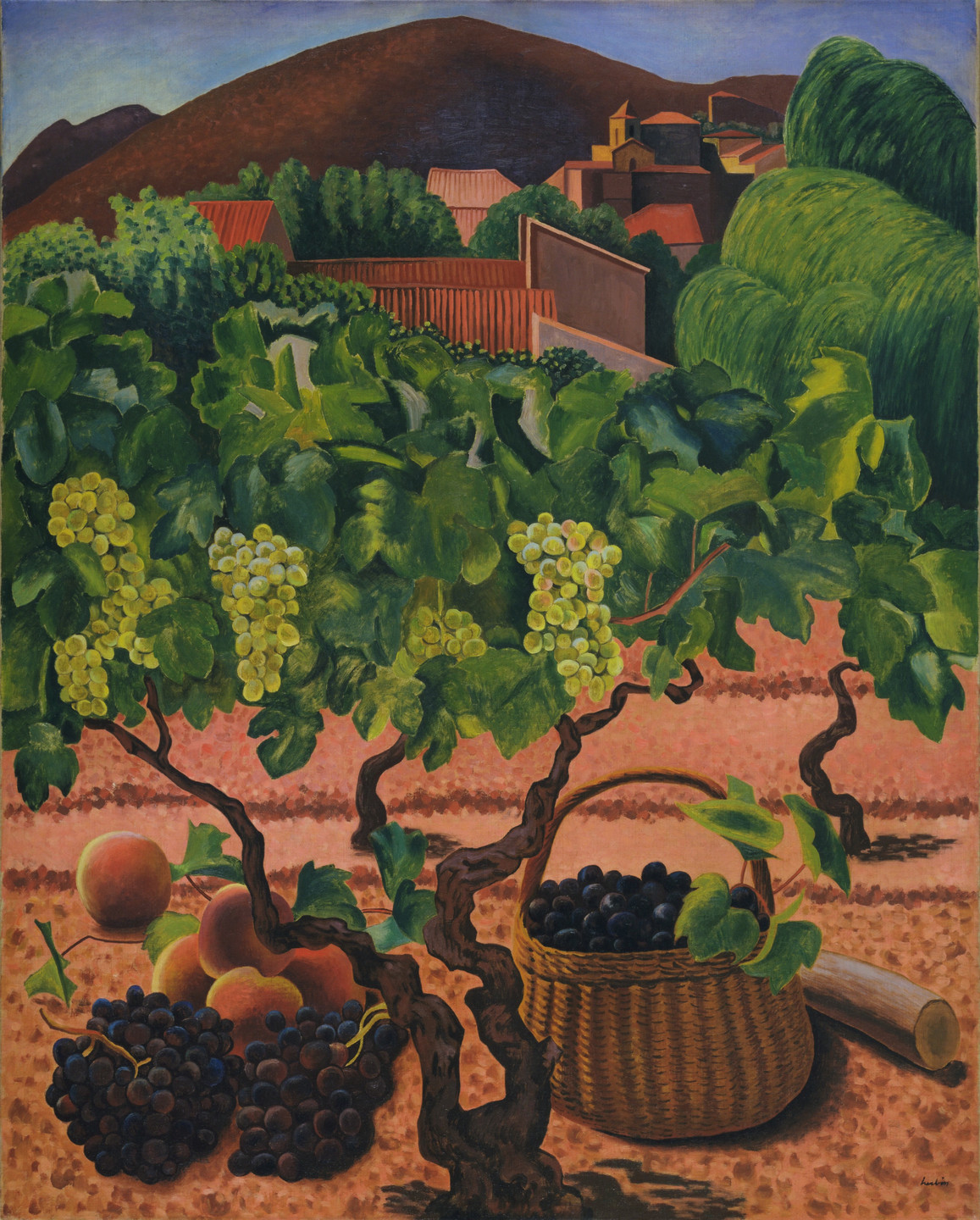 Auguste Herbin. Untitled (Landscape). 1924