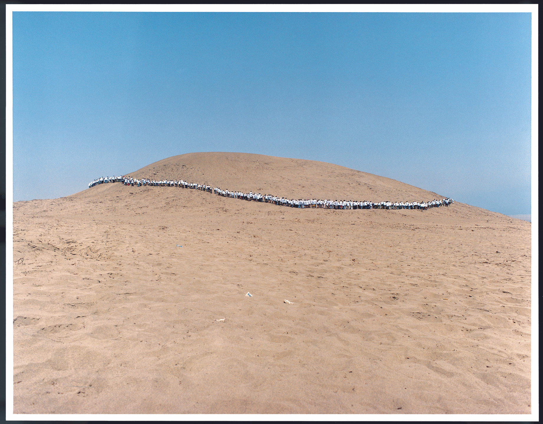 Francis Alÿs. When Faith Moves Mountains. 2002