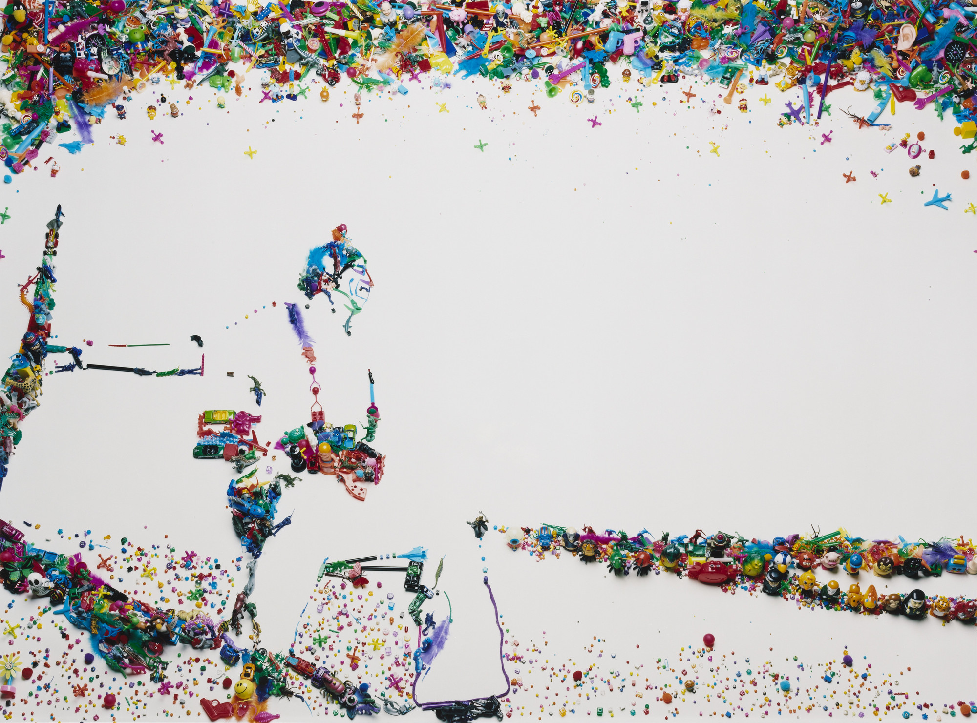 Vik Muniz. Death of a Loyalist Militiaman Frederico Borrell García, after Robert Capa