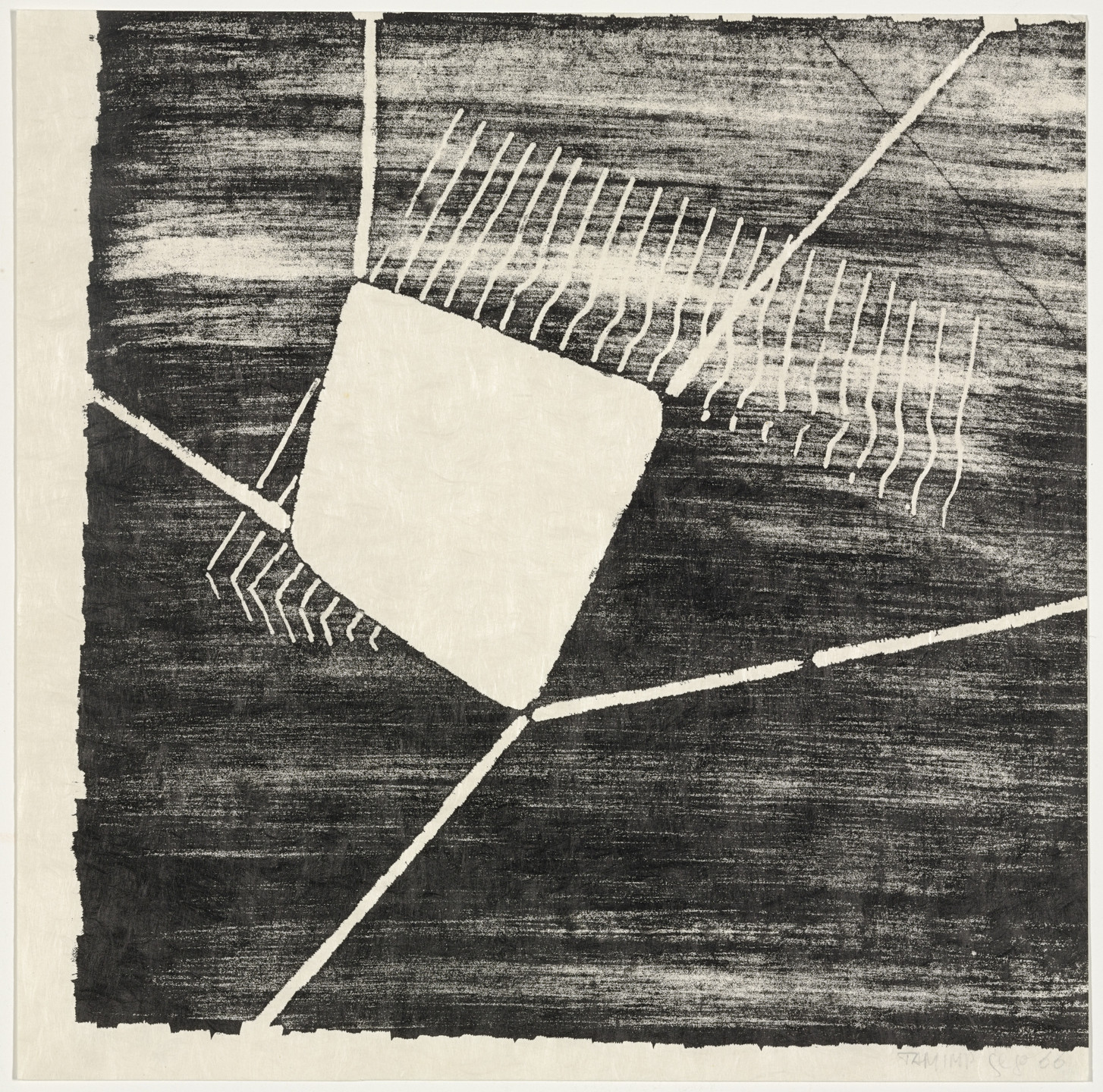 Gego (Gertrud Goldschmidt). Untitled from an untitled portfolio. 1966