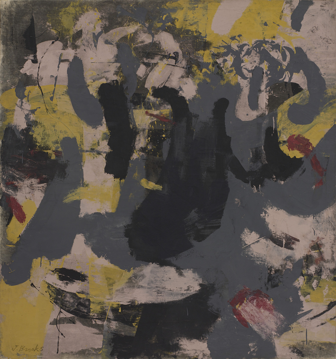 James Brooks. Qualm. 1954