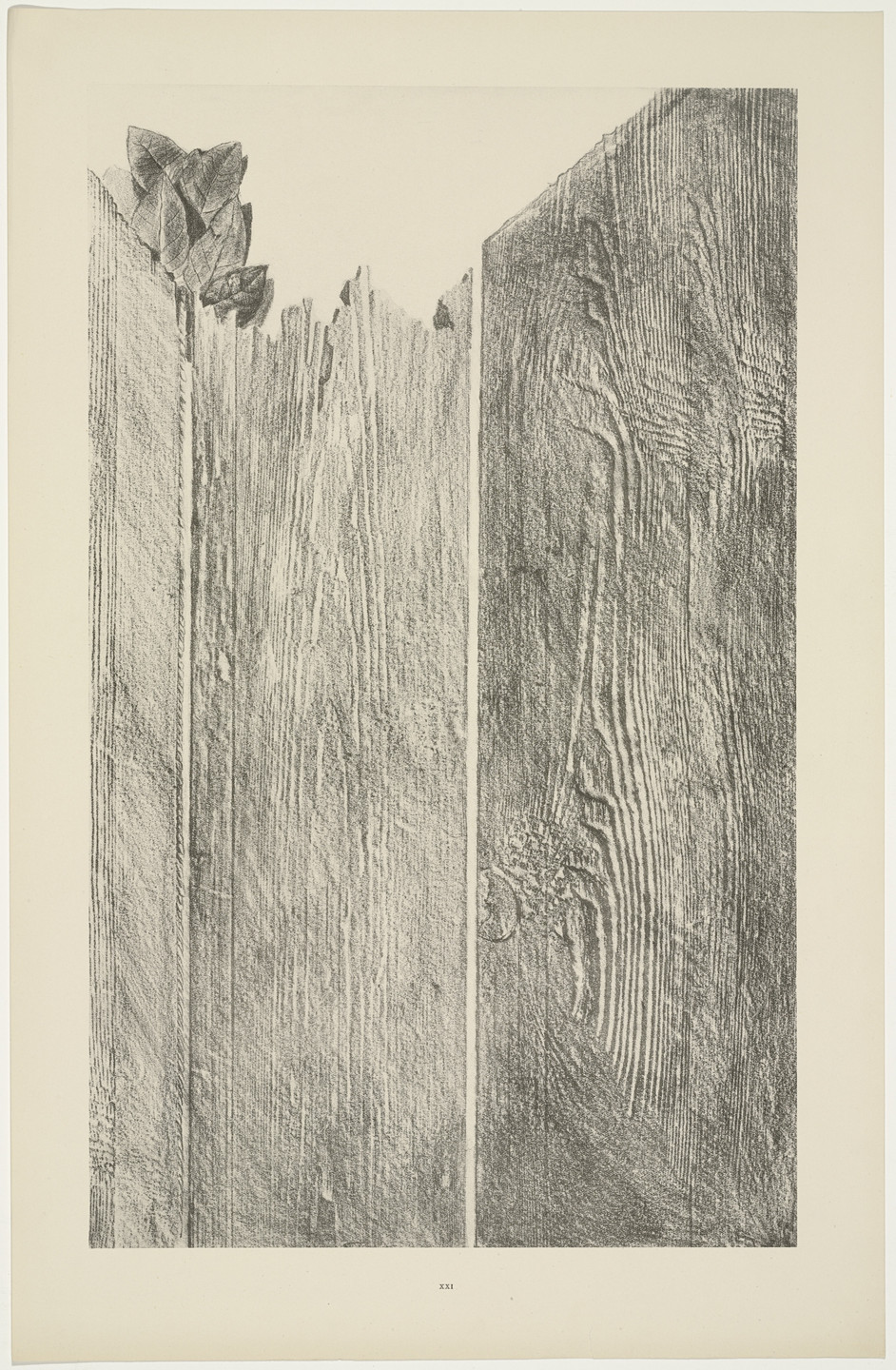 Max Ernst. Shaving the Walls (Rasant les murs) from Natural History (Histoire naturelle). c. 1925, published 1926