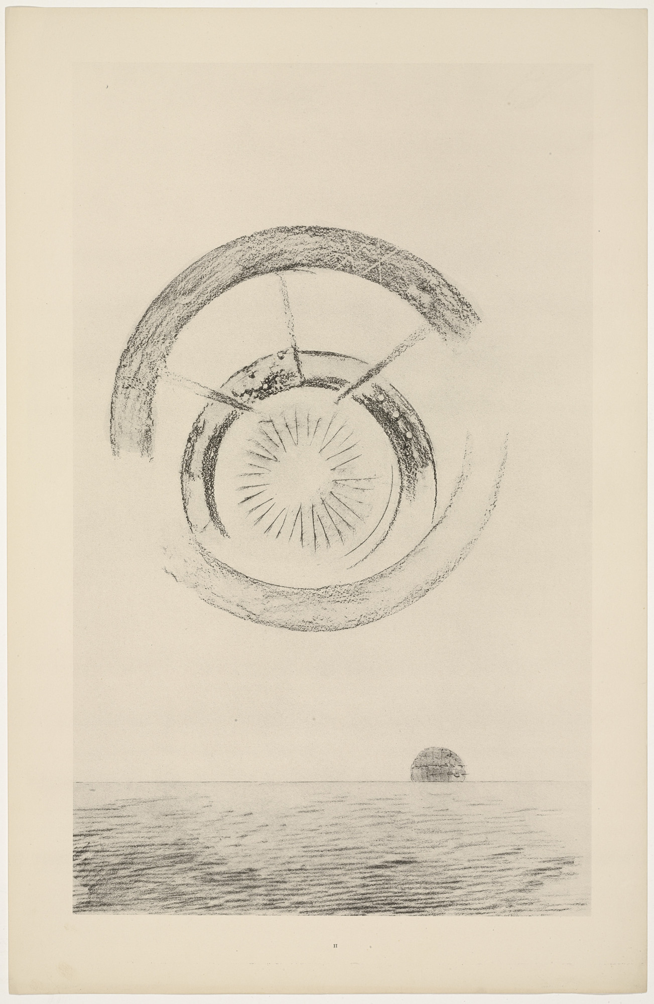 Max Ernst. A Glance (Un coup d'oeil) from Natural History (Histoire naturelle)