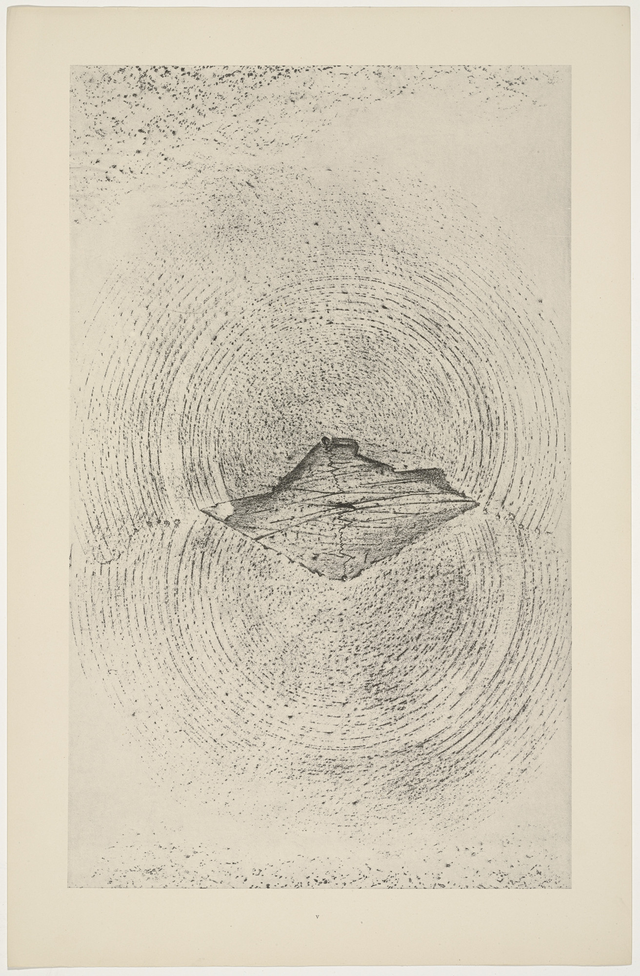 Max Ernst. Earthquake (Le Tremblement de terre) from Natural History (Histoire naturelle)