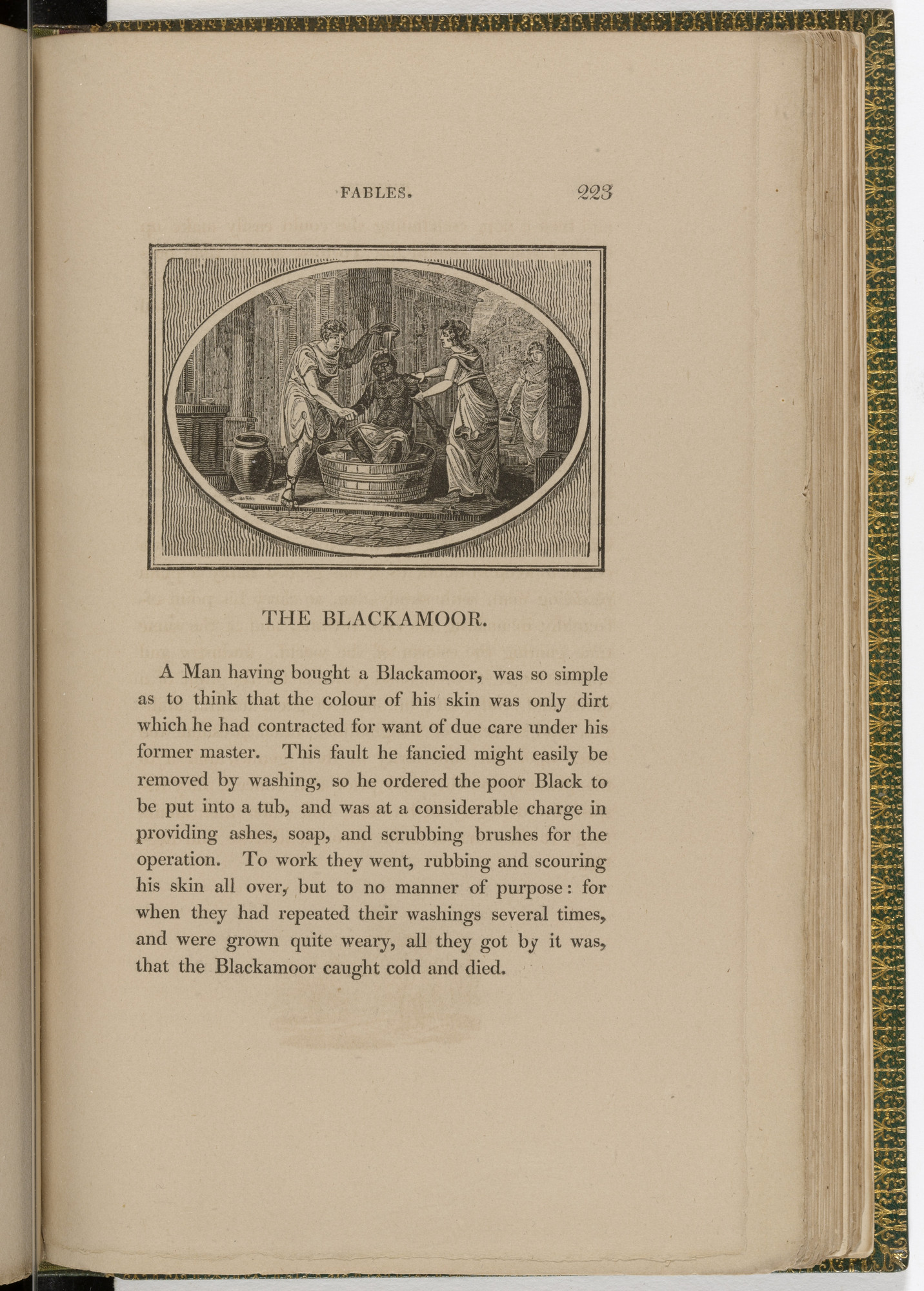 Thomas Bewick. Headpiece (page 223) from The Fables of Aesop