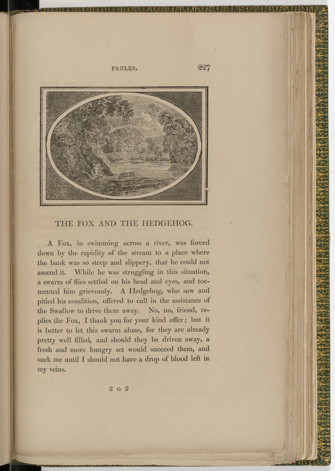 Thomas Bewick. Headpiece (page 227) from The Fables of Aesop