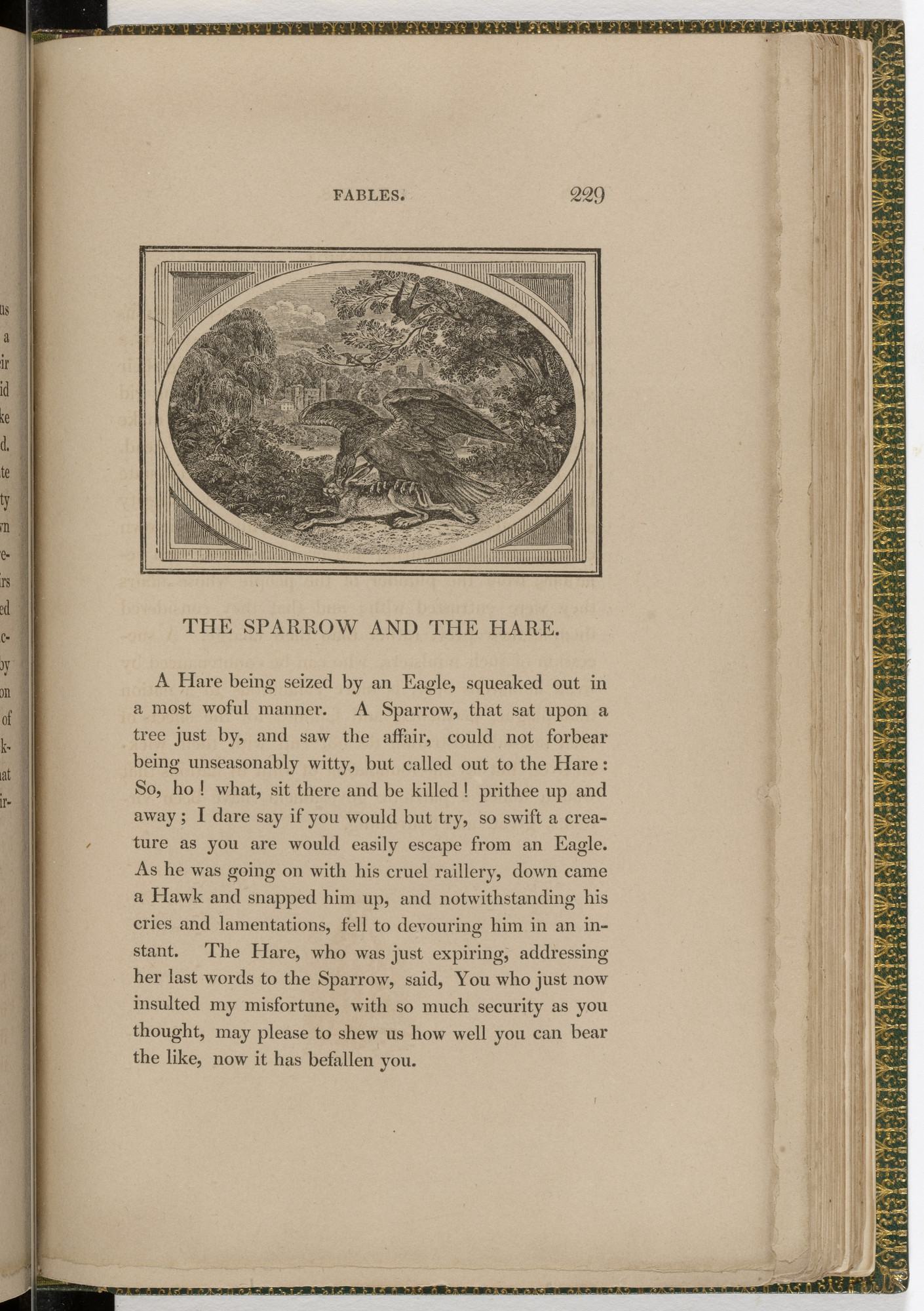 Thomas Bewick. Headpiece (page 229) from The Fables of Aesop
