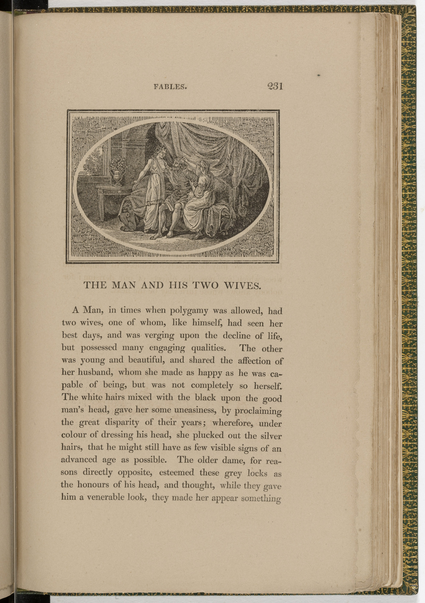Thomas Bewick. Headpiece (page 231) from The Fables of Aesop