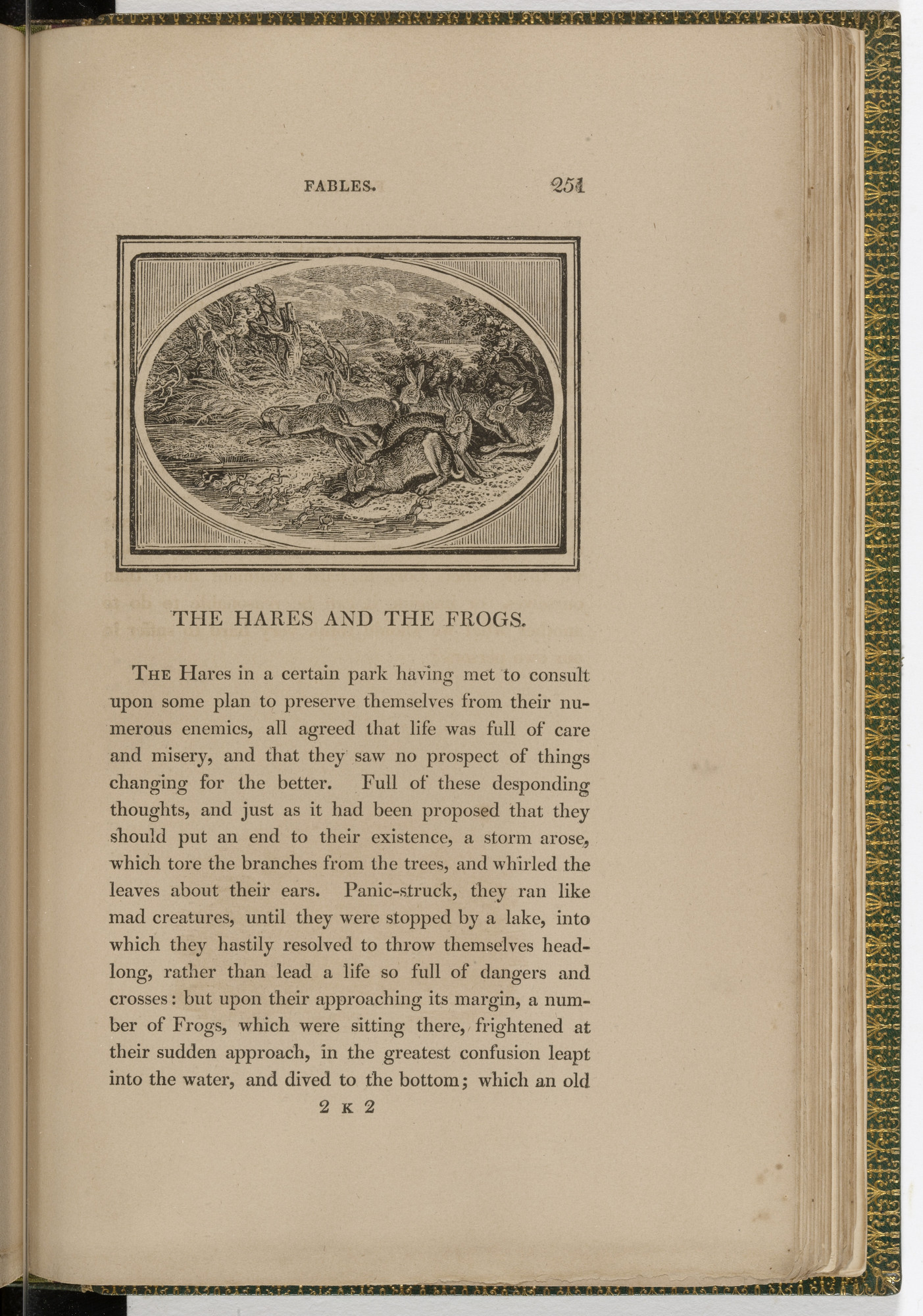 Thomas Bewick. Headpiece (page 251) from The Fables of Aesop