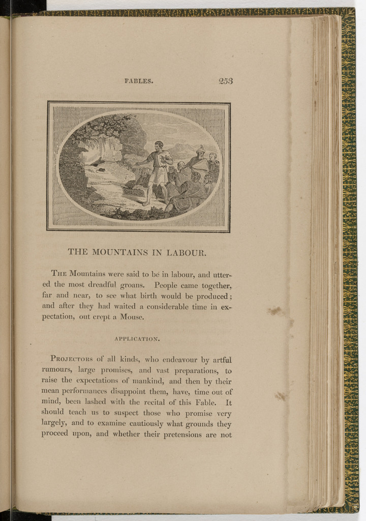 Headpiece (page 253) from The Fables of Aesop