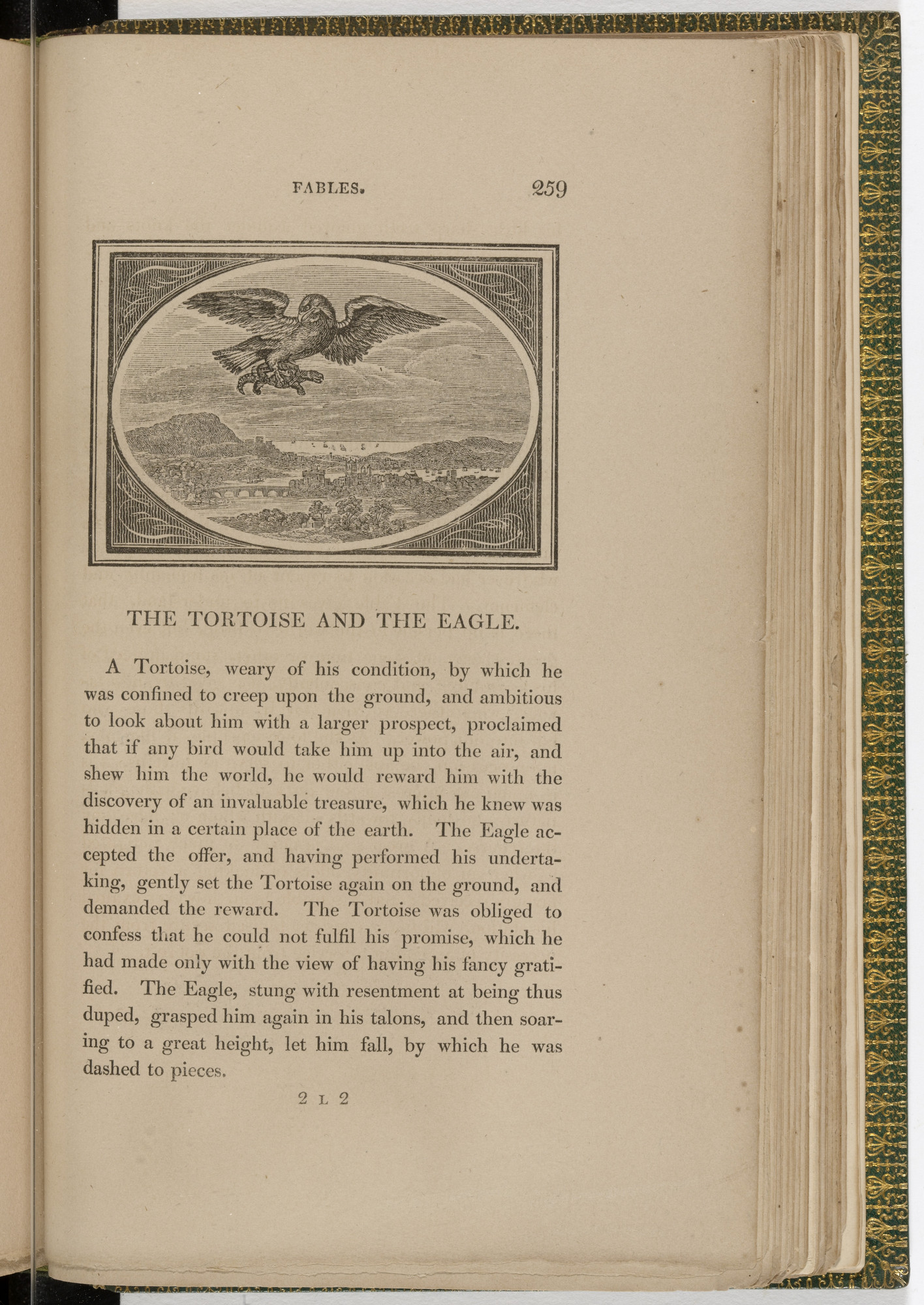 Thomas Bewick. Headpiece (page 259) from The Fables of Aesop