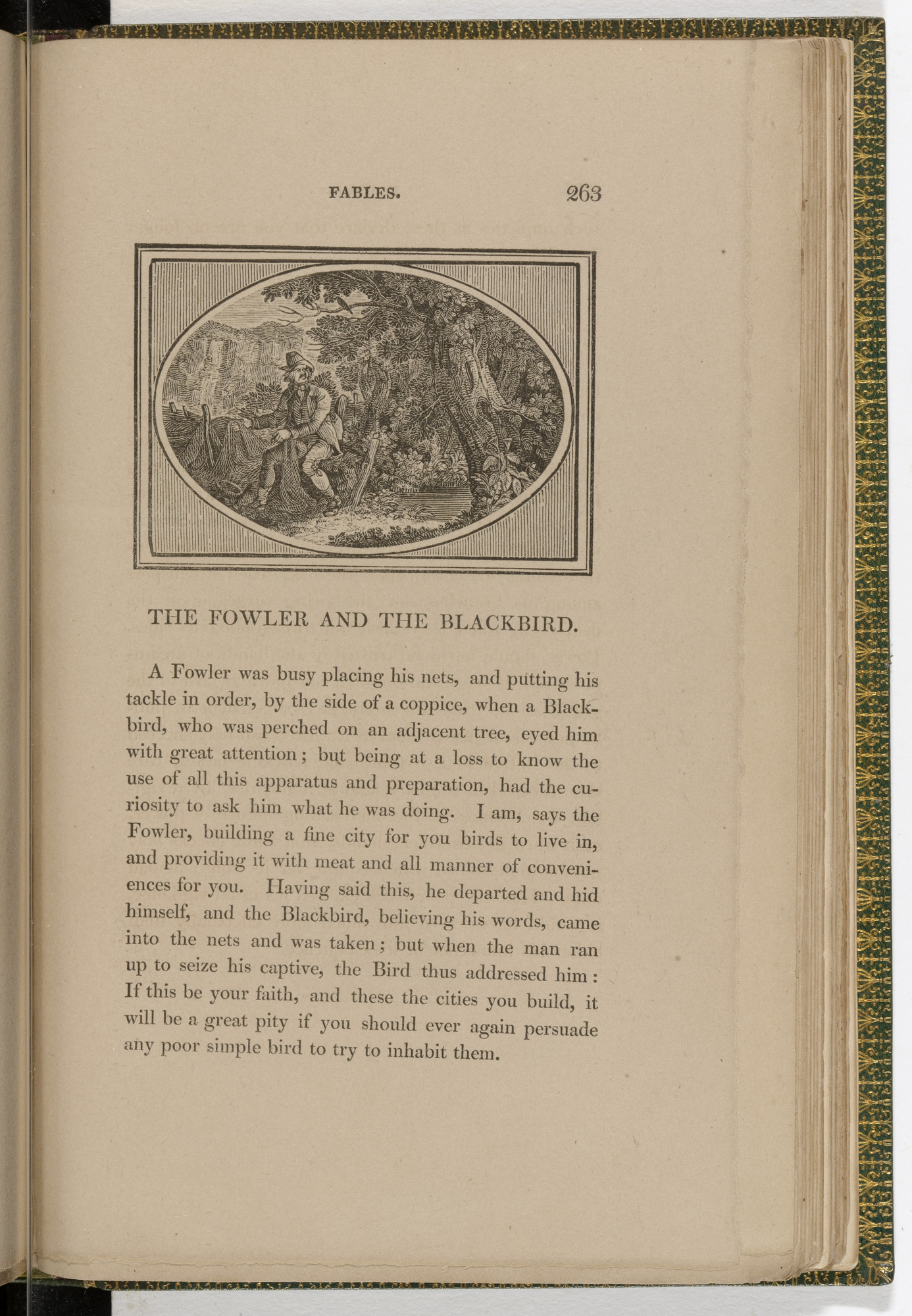 Thomas Bewick. Headpiece (page 263) from The Fables of Aesop