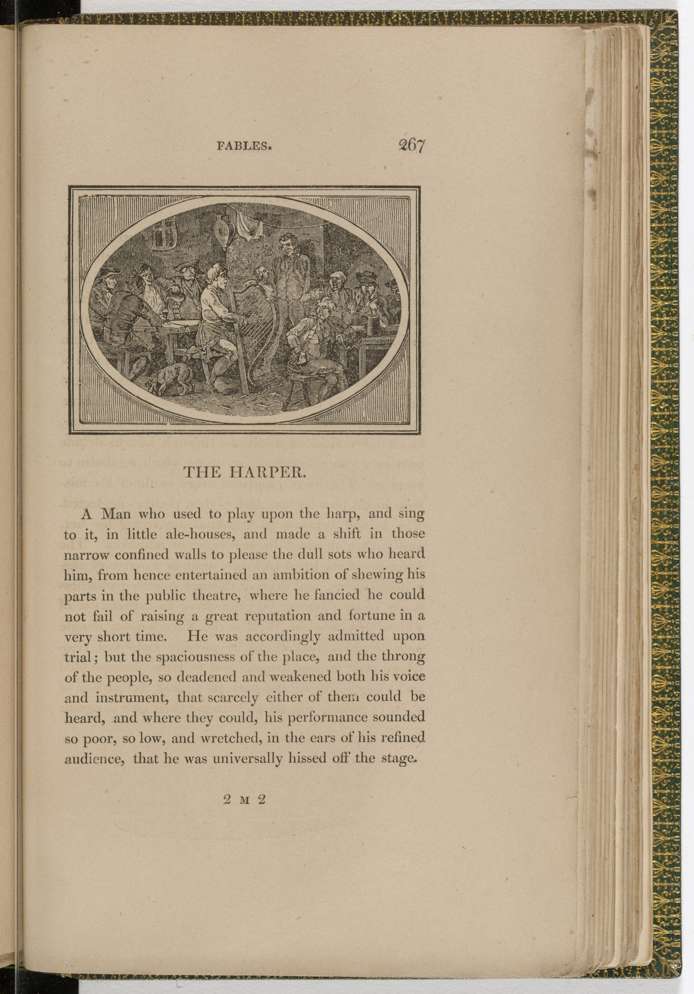 Thomas Bewick. Headpiece (page 267) from The Fables of Aesop