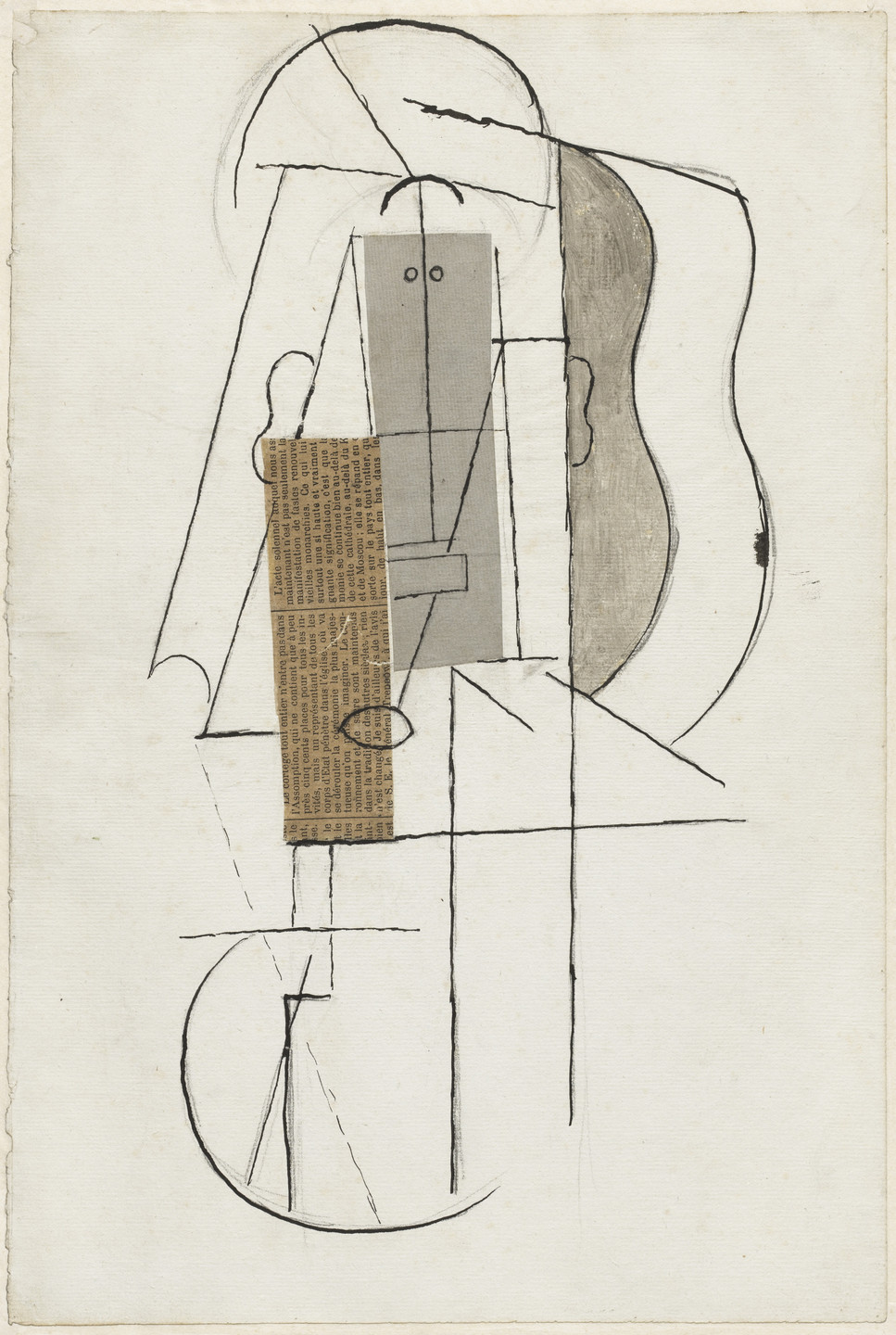 Pablo Picasso. Head of a Man. Céret spring 1913