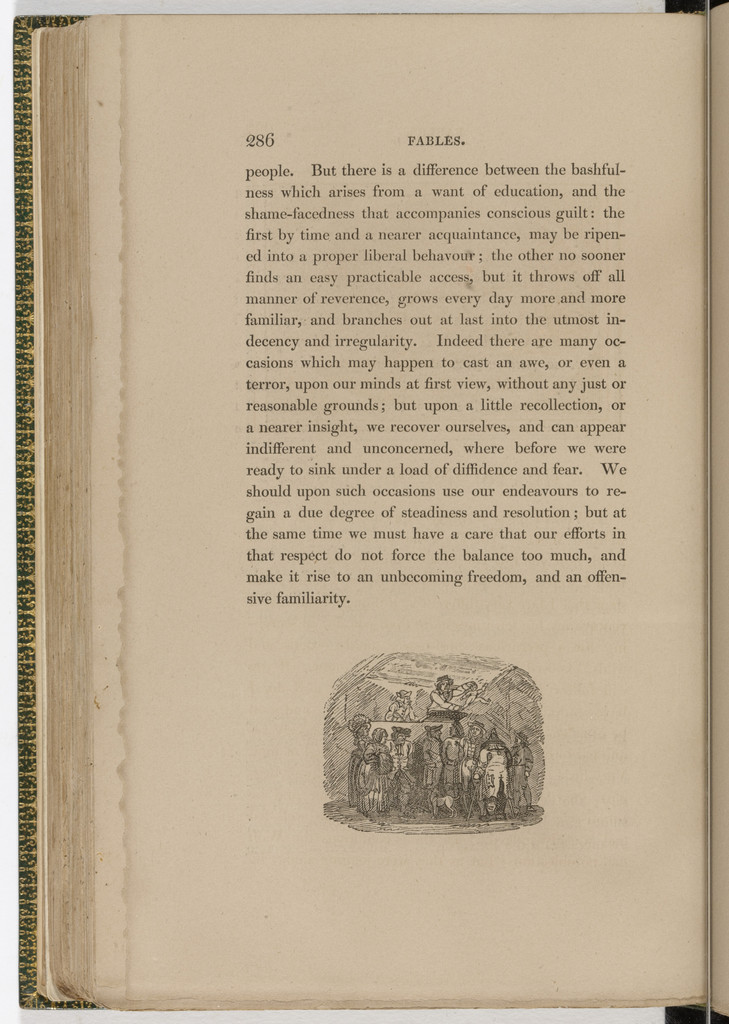 Tailpiece (page 286) from The Fables of Aesop