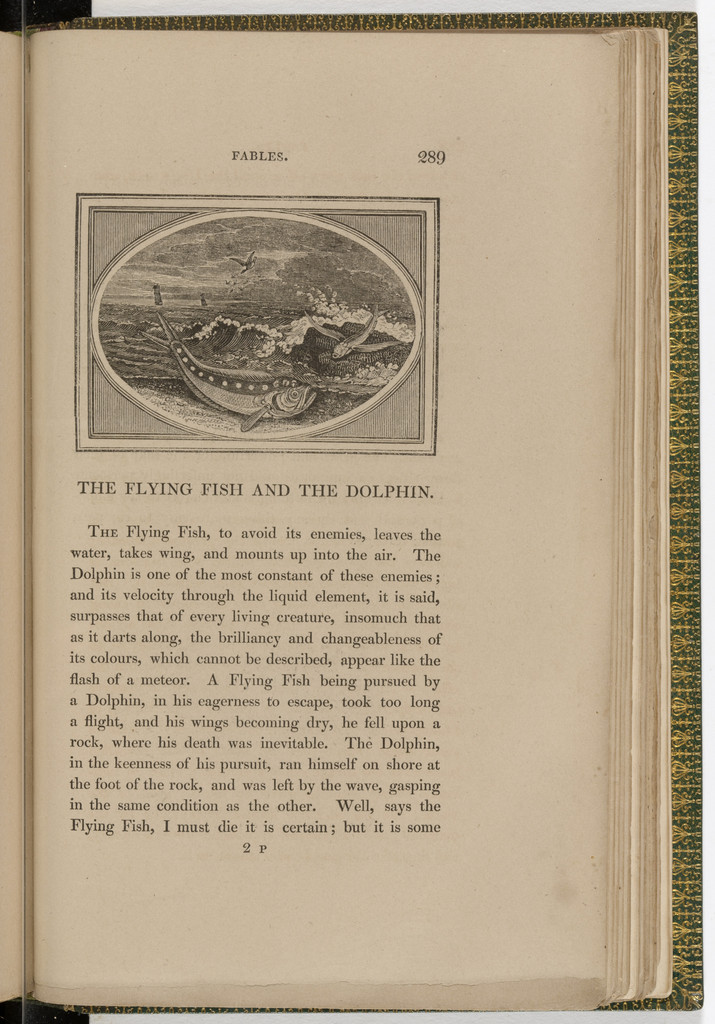 Headpiece (page 289) from The Fables of Aesop