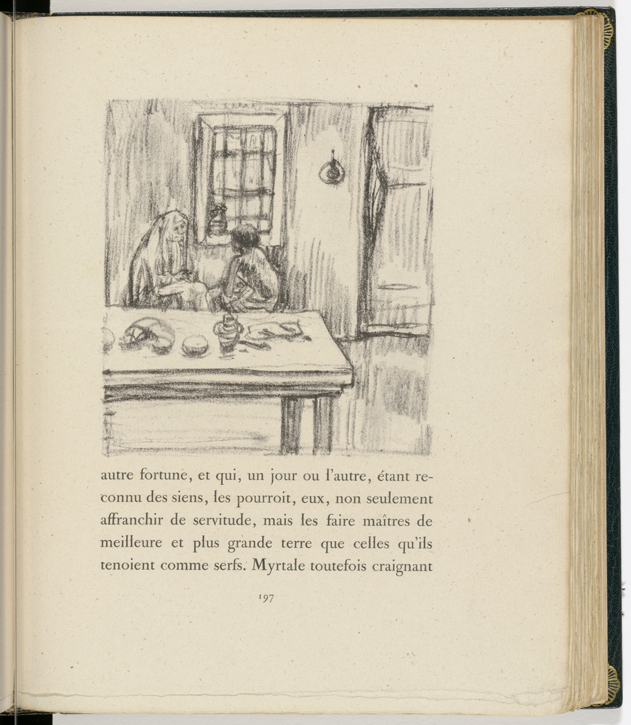 In-text plate (page 197) from Daphnis et Chloé